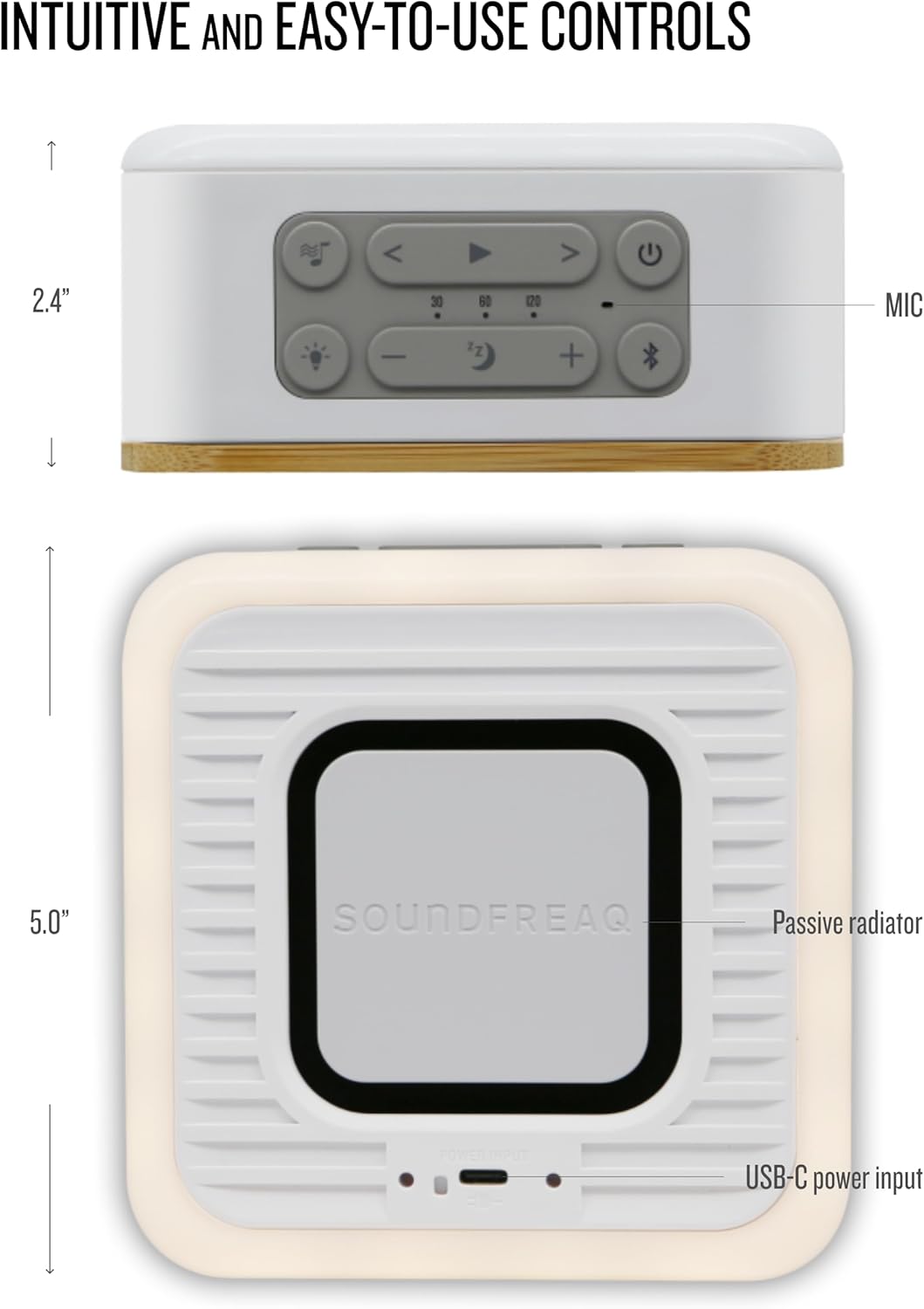 SOUNDFREAQ Sound Spot II Bluetooth Wireless Speaker White, , large image number 7