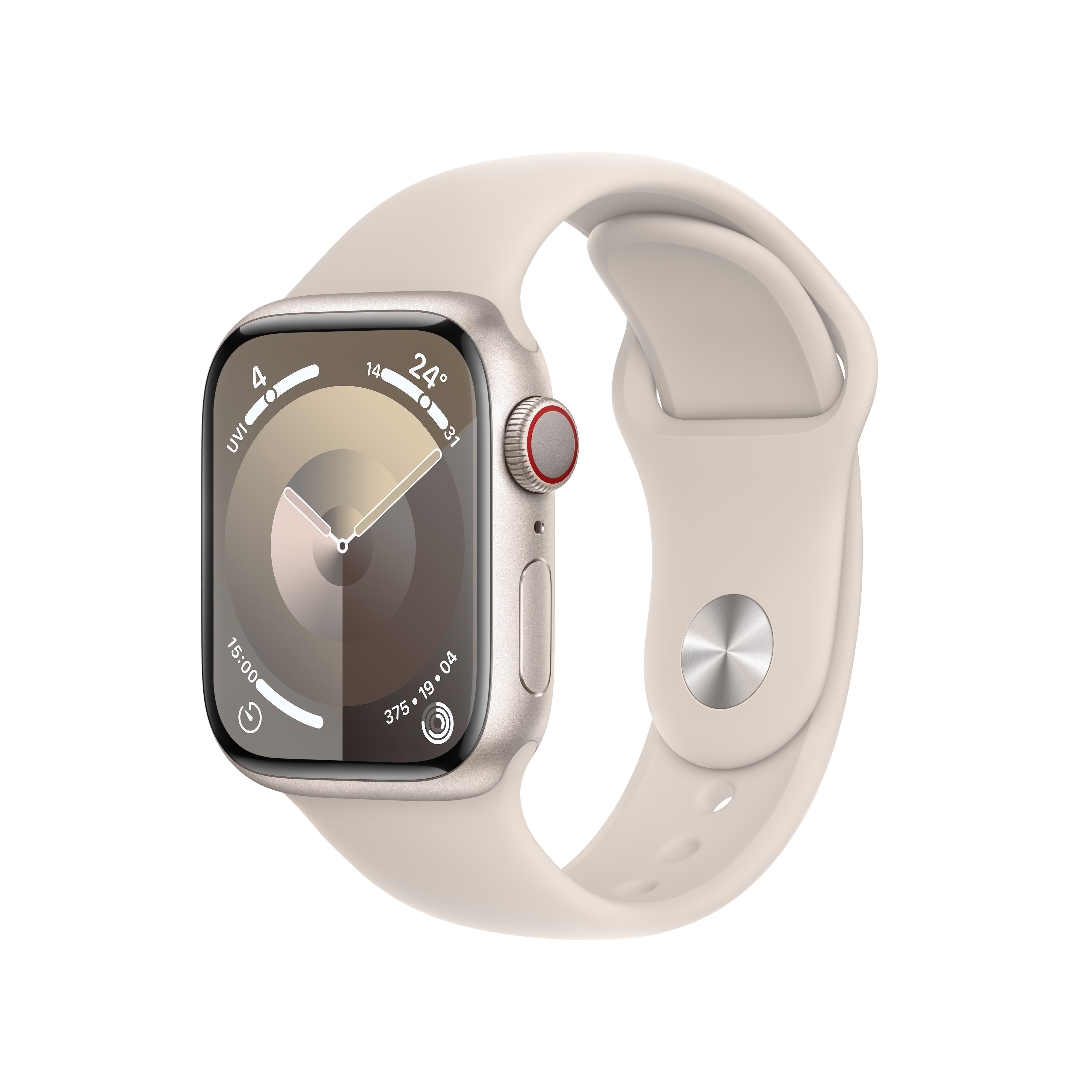 Apple Watch Series 9 (GPS + 流動網絡) 41 毫米鋁金屬錶殼