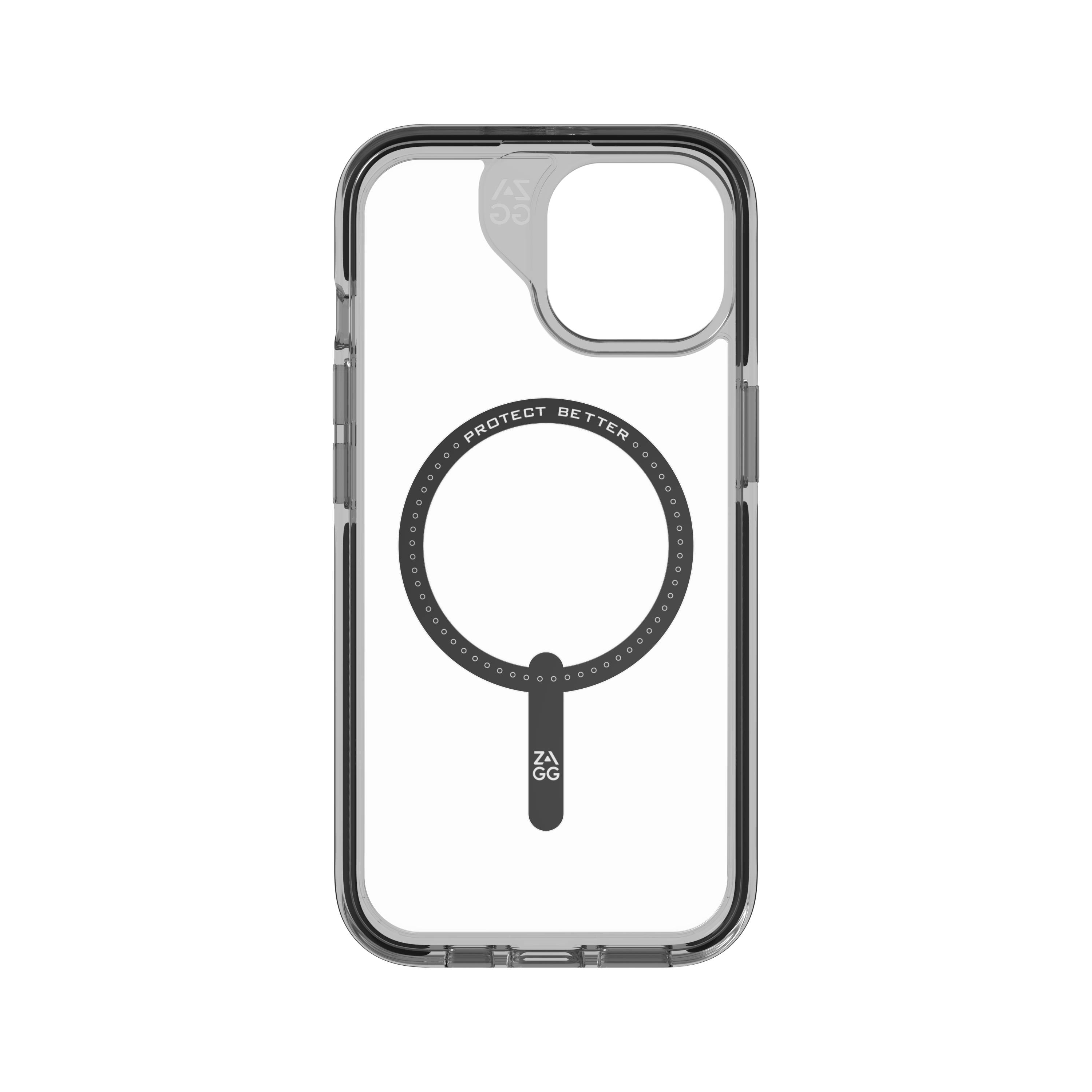 ZAGG Santa Cruz Snap Case (MagSafe) iPhone 15 ClearBlack