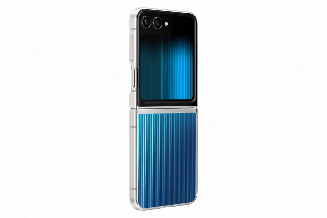 Samsung Galaxy Z Flip5 Flip Suit Case Transparency, , large image number 2