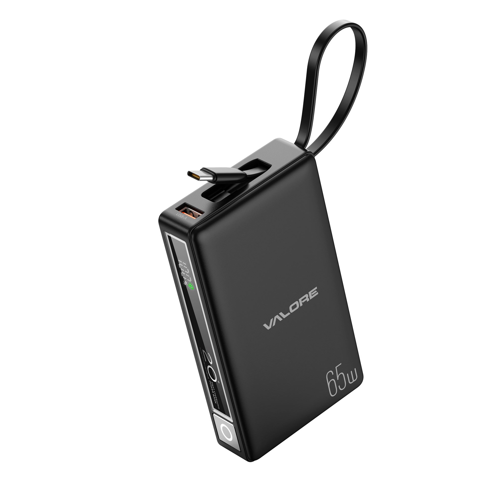 Valore PD35 PD65W 20000mAh Full Function Power Bank - Black