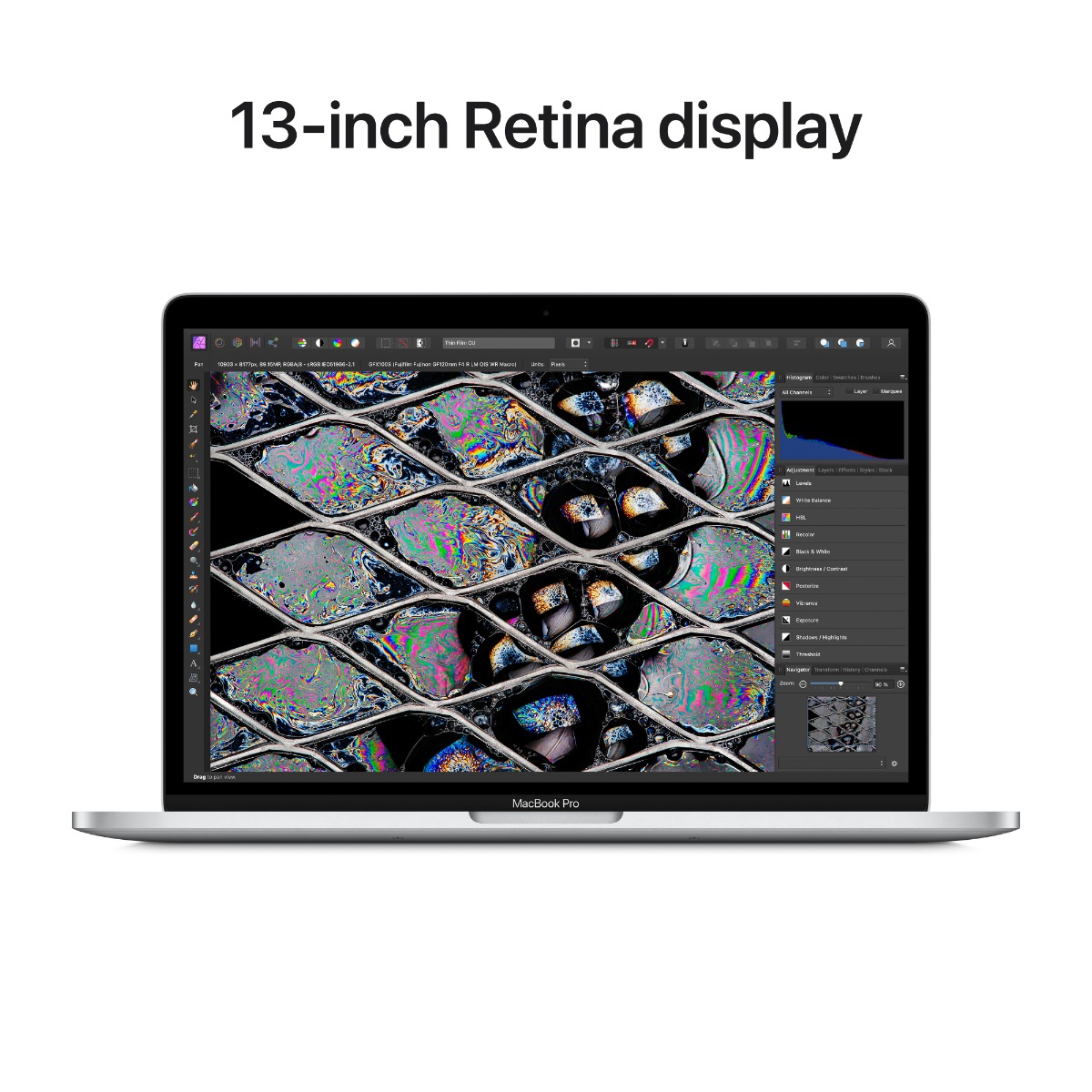 13吋 MacBook Pro 配備Apple M2 晶片配備 8 核心 CPU、10 核心 GPU，以及 16 核心神經網絡引擎 image number 5