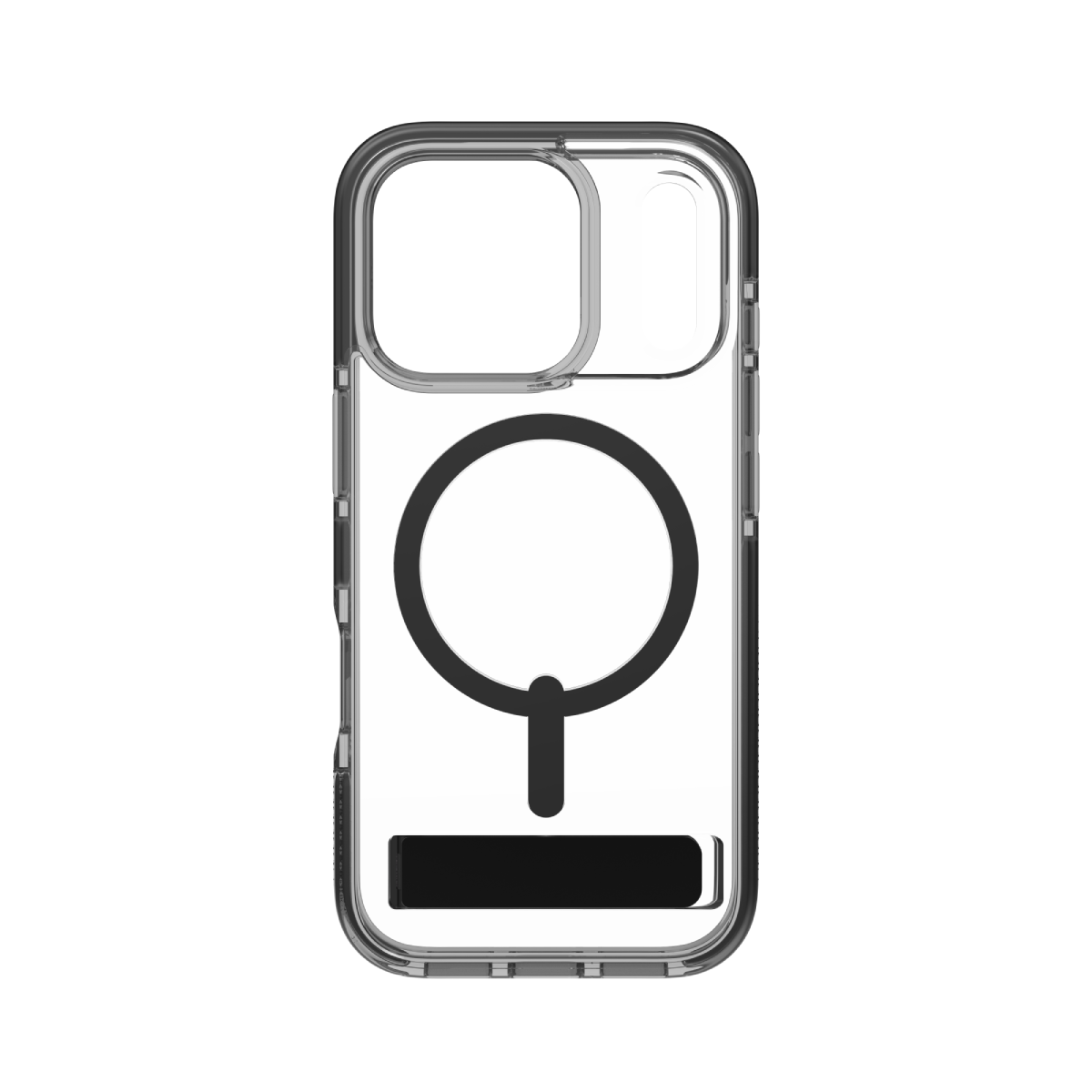 ZAGG Santa Cruz with KickStand (石墨烯) iPhone 17 Pro 手機殼 黑 image number 3