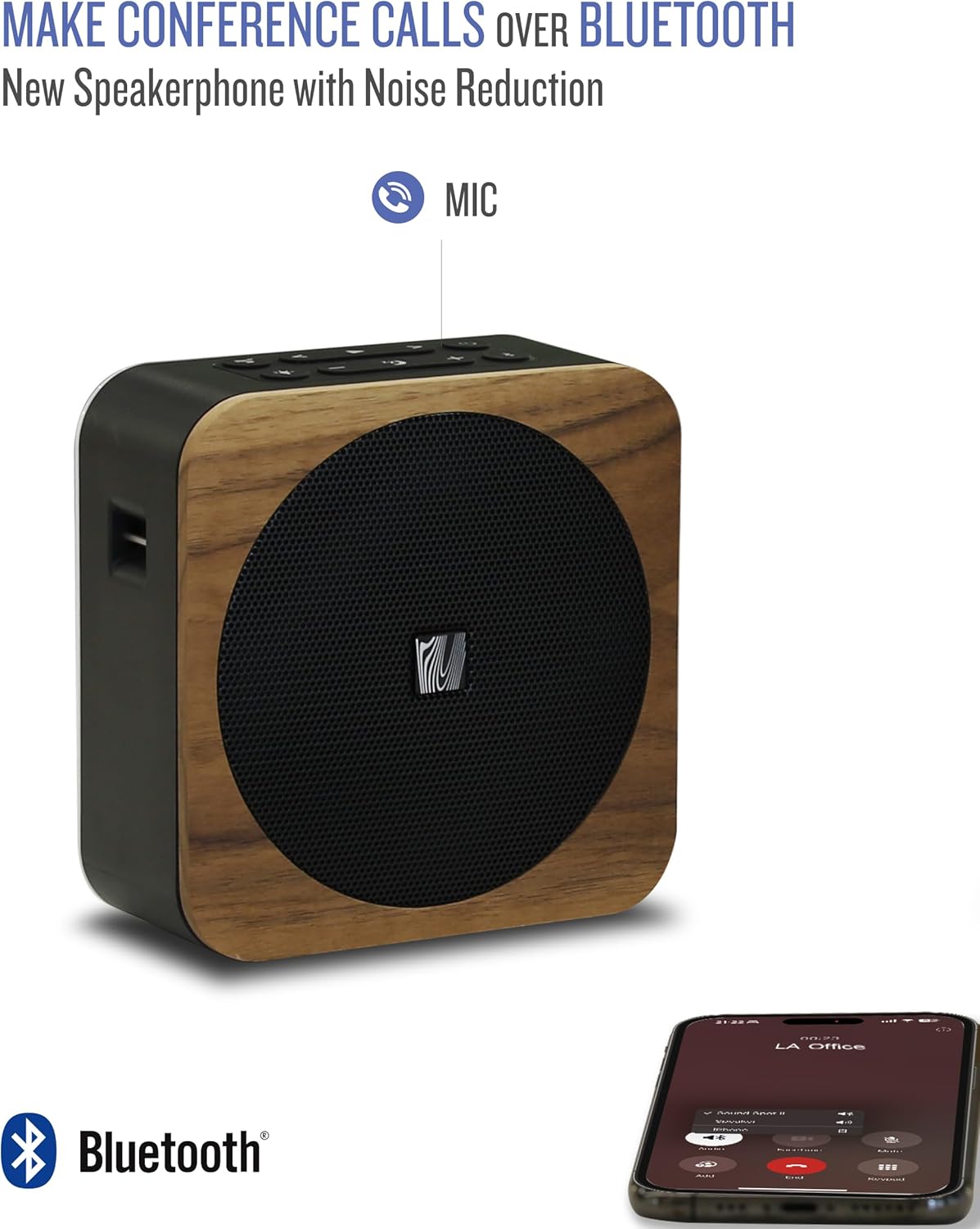 SOUNDFREAQ Sound Spot II Bluetooth Wireless Speaker Black, , large image number 1