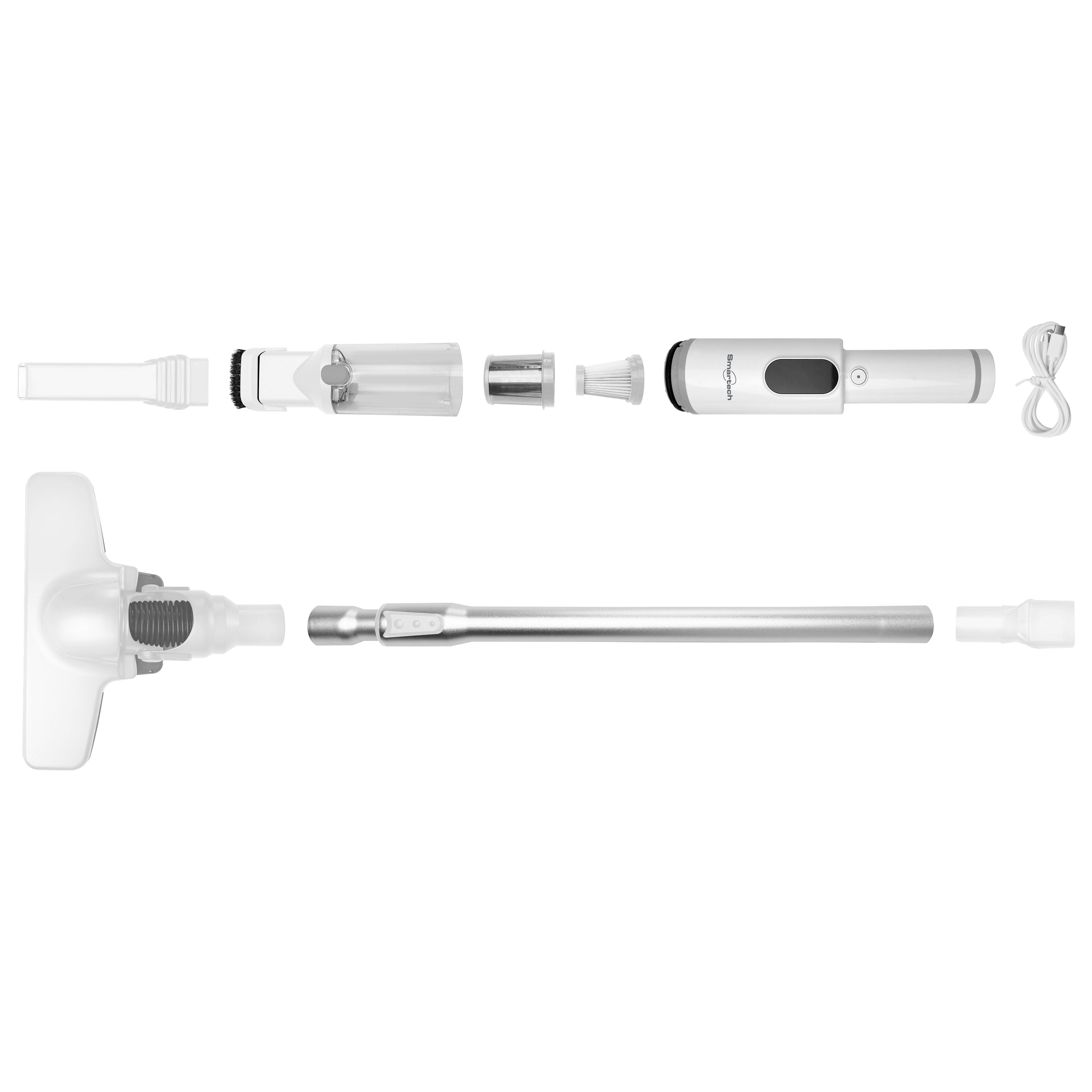 Smartech Intelligent Slim Vac 智能無線HEPA旋風吸塵機 (SV-8178) image number 1