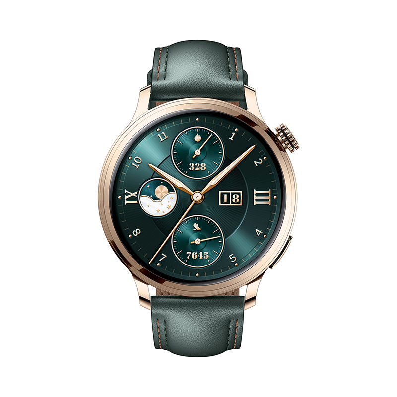 HONOR Watch 4 Pro Green (Leather Strap)