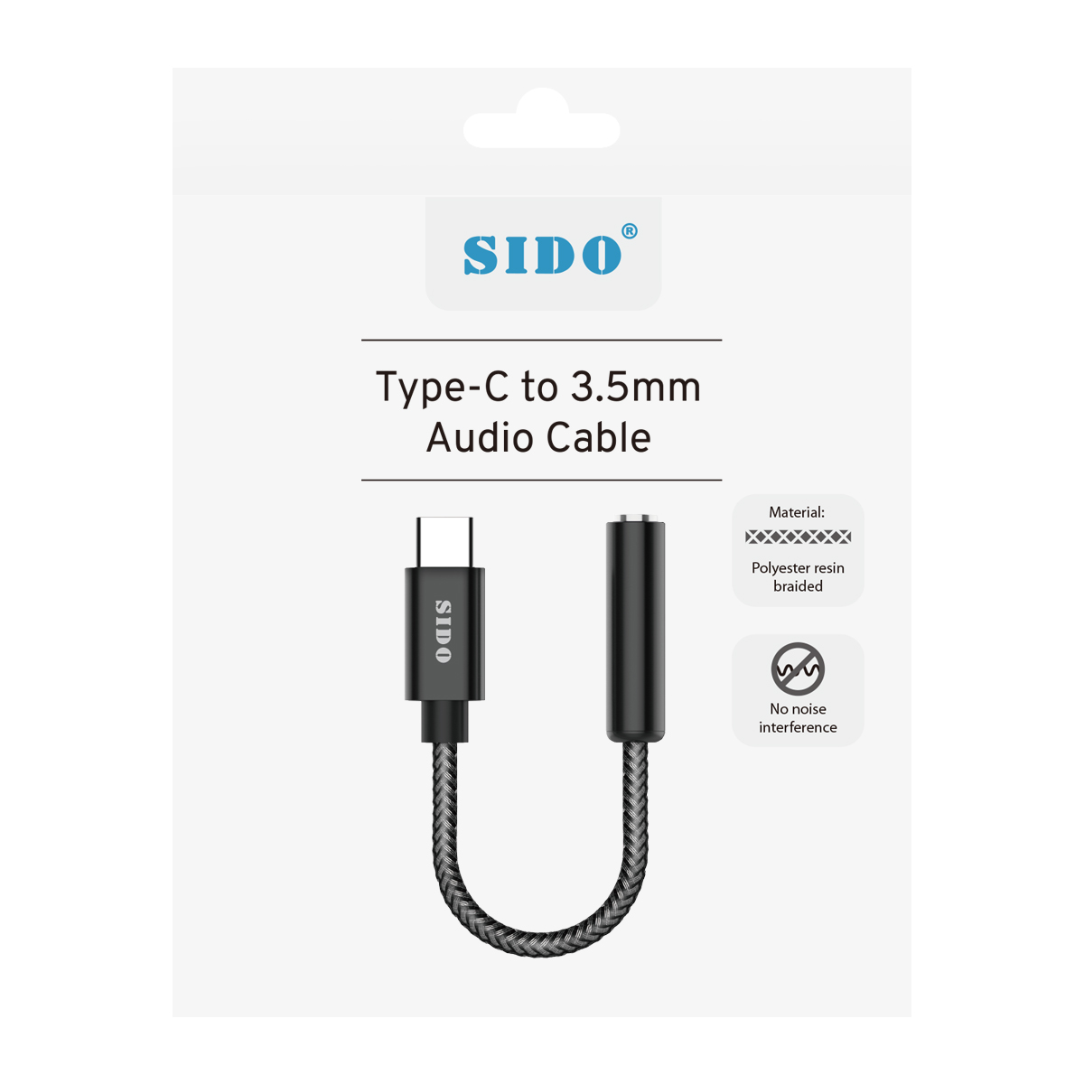 SIDO S229 Type-C to 3.5mm Audio Cable, , large image number 3