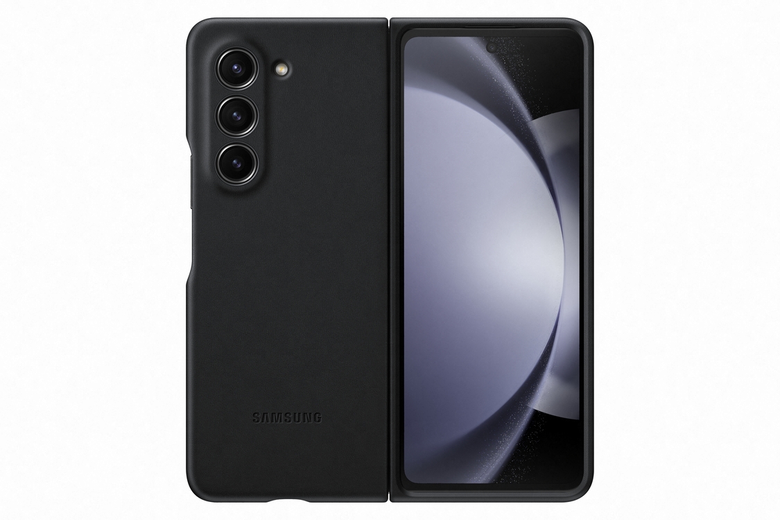 Samsung Galaxy Z Fold5 純素皮革保護殼 image number 1