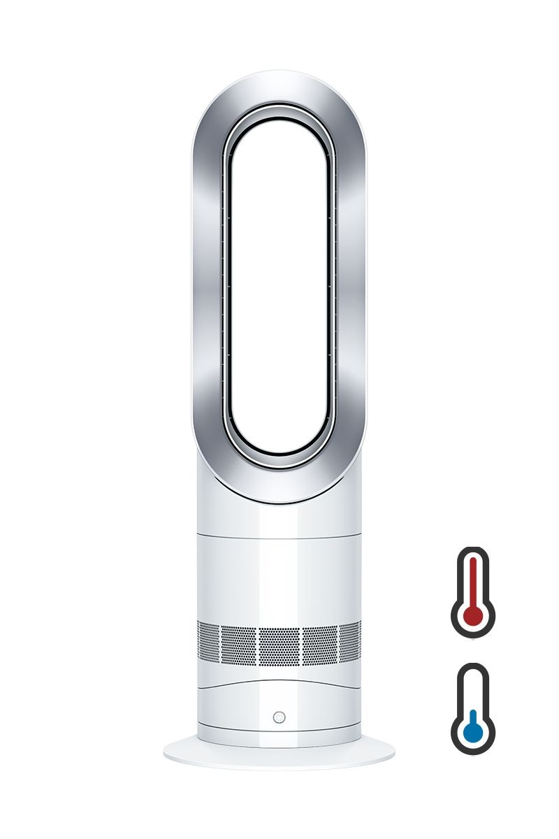 Dyson Hot + Cool Fan Heater Am09 Silver image number 0