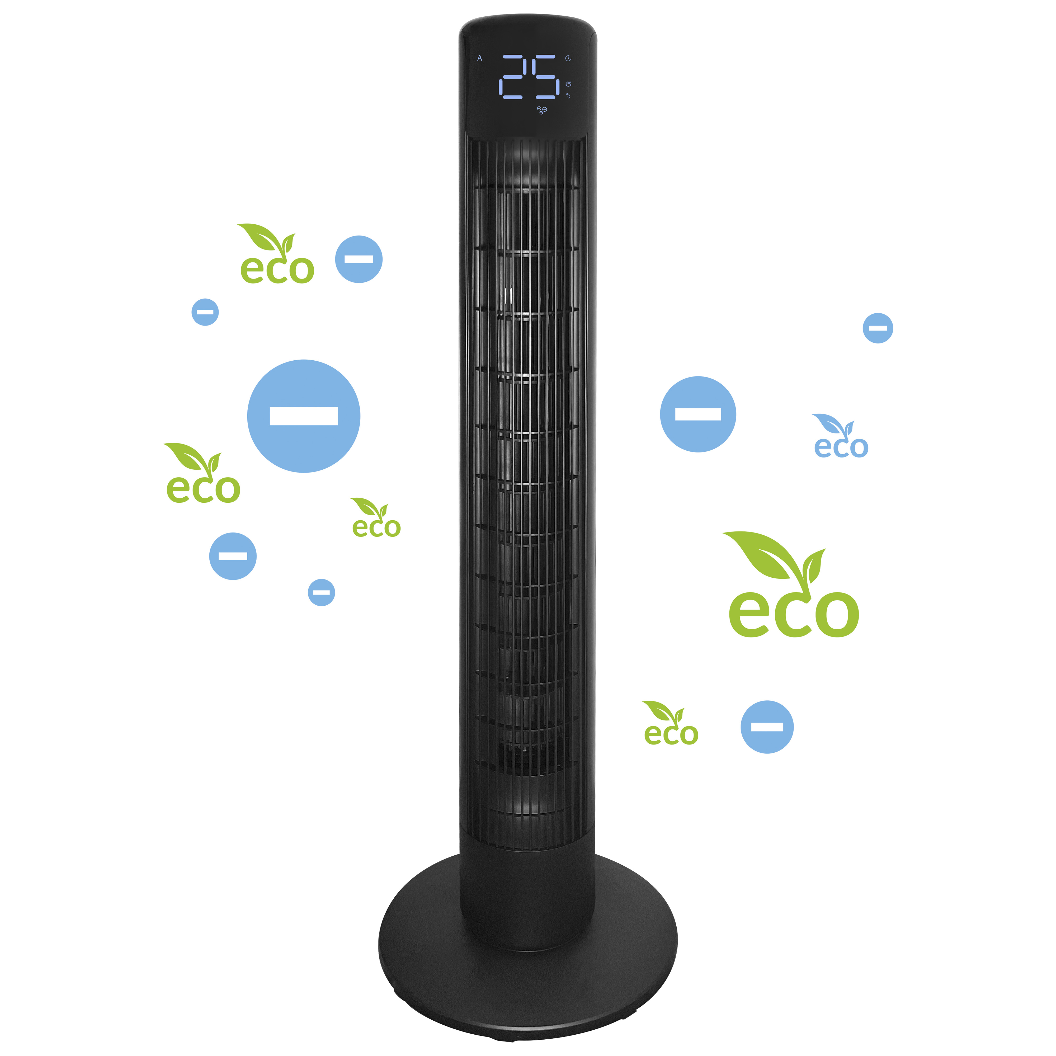 Smartech Eco Tube Intelligent Ionic Oscillating Tower Fan (SF-8278), , large image number 5