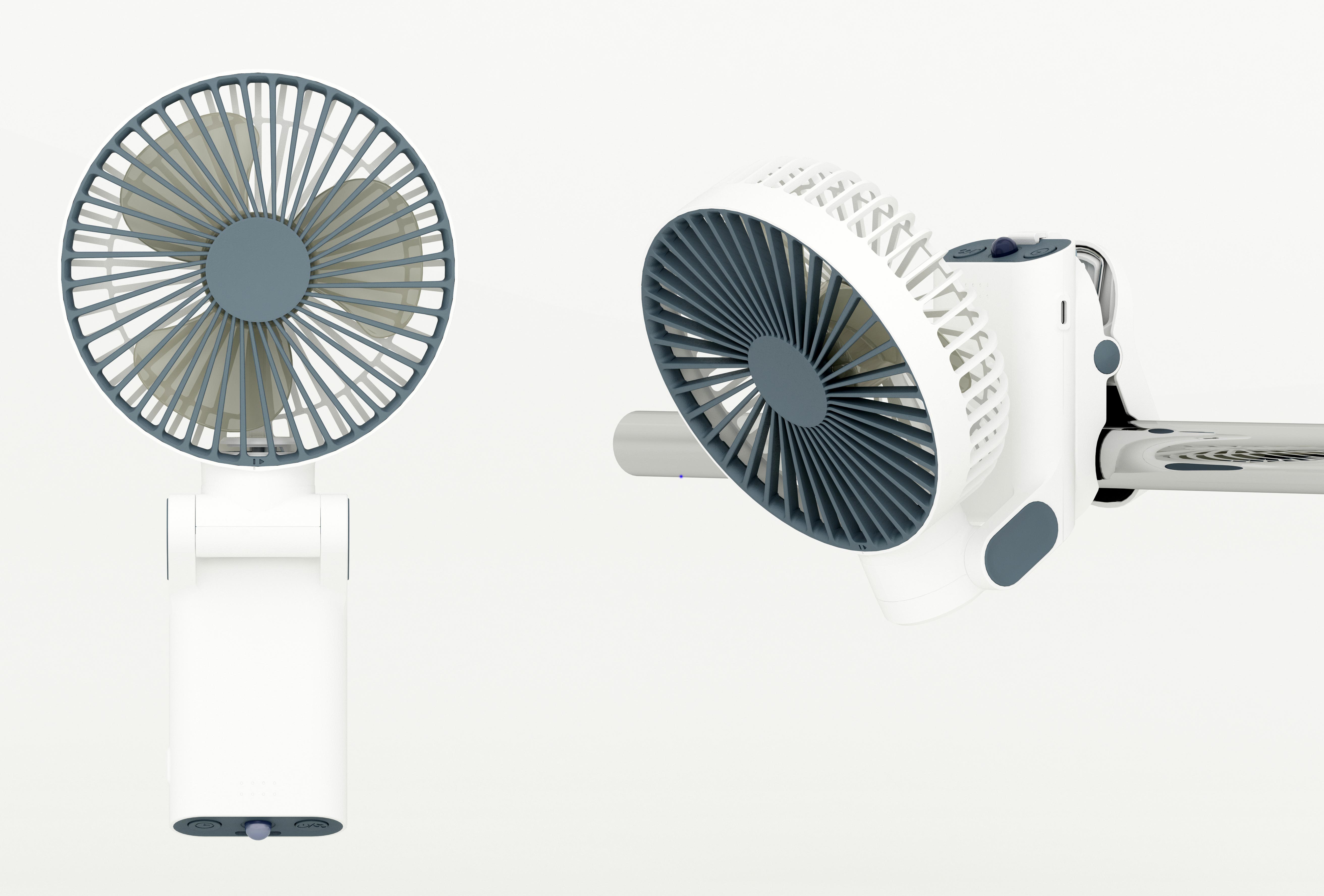 EyeMega CUBE 3 in 1 Genertion Fan, White (EM-S2), , large image number 1