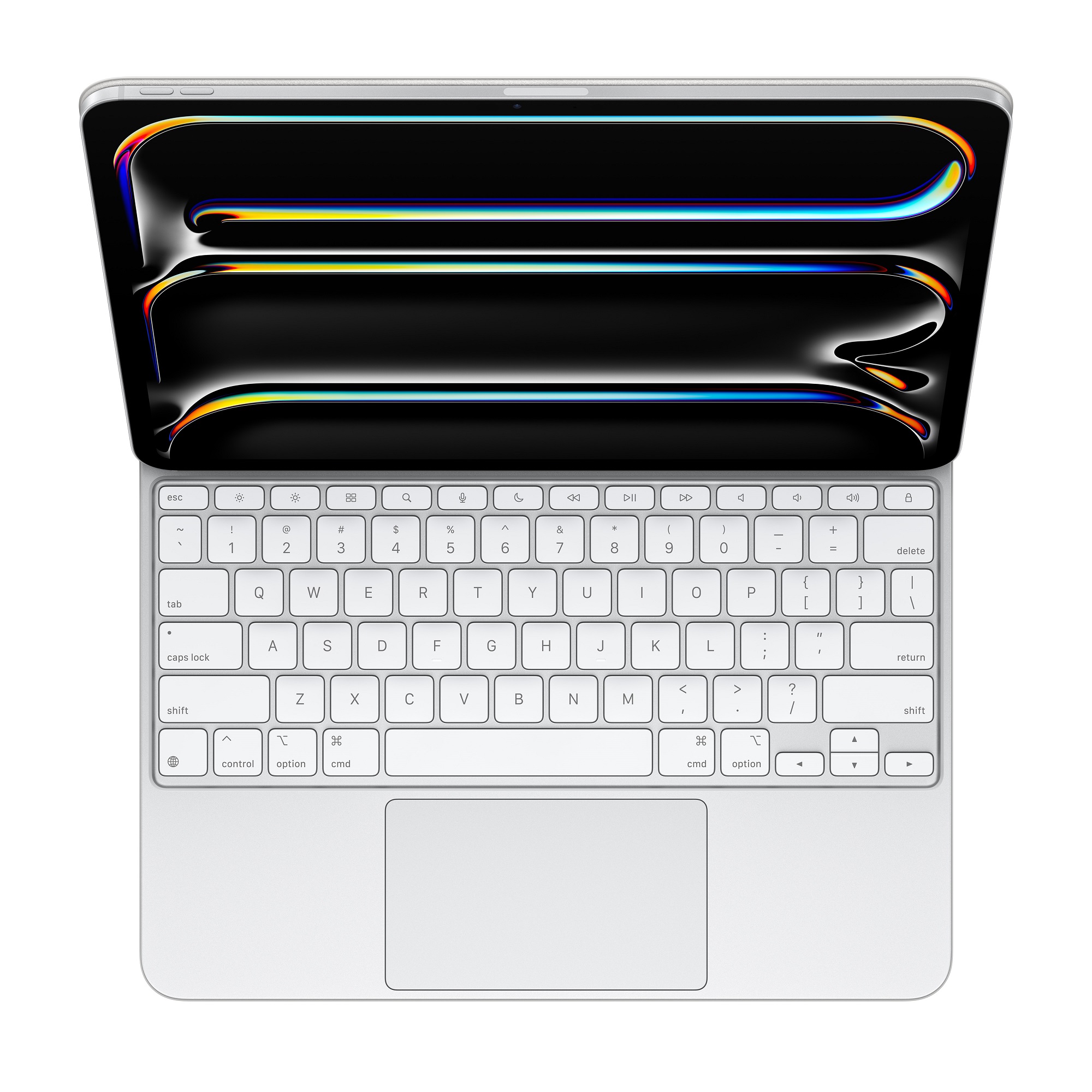 Apple 精妙鍵盤適用於 iPad Air 13 吋 (M3) - 美式英文 - 白色 image number 1