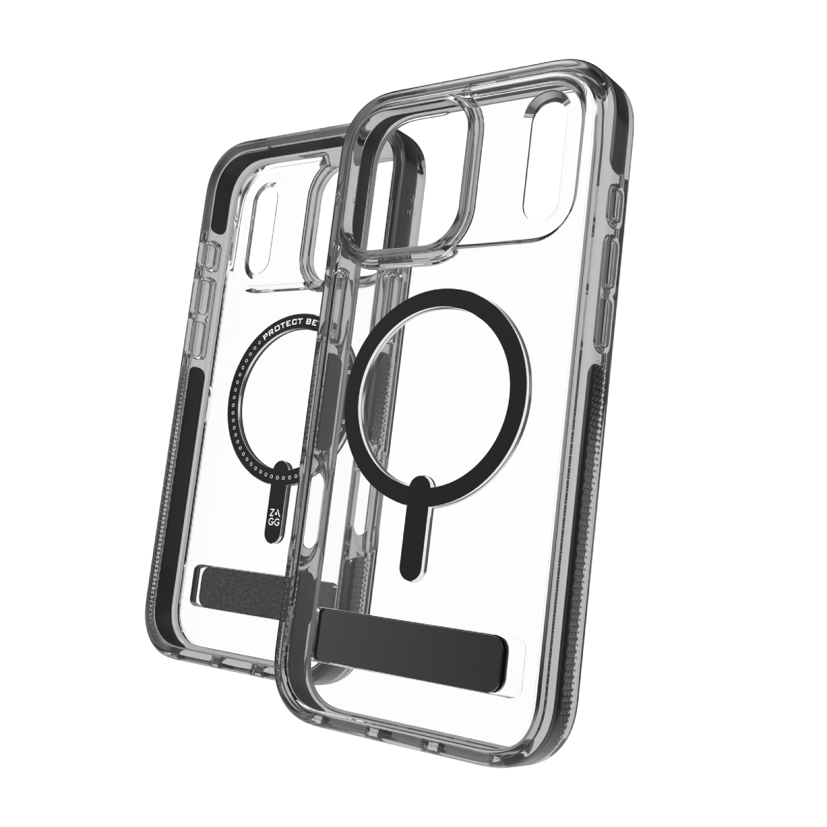 ZAGG Santa Cruz with KickStand (Graphene) iPhone 17 Pro Max Phone Case Jet Black, , large image number 0