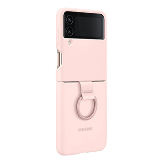 Samsung Galaxy Z Filp4 5G 矽膠薄型背蓋(附指環扣), , large image number 4