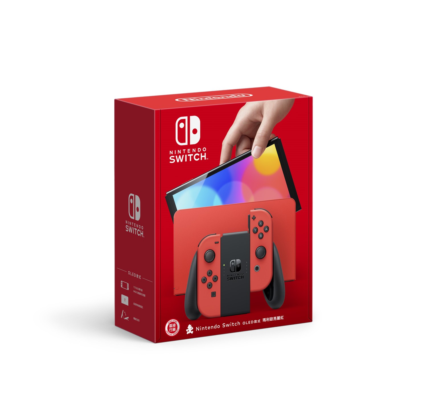 Nintendo Switch遊戲主機- 「Nintendo Switch（OLED款式） 瑪利歐亮麗紅」 image number 8