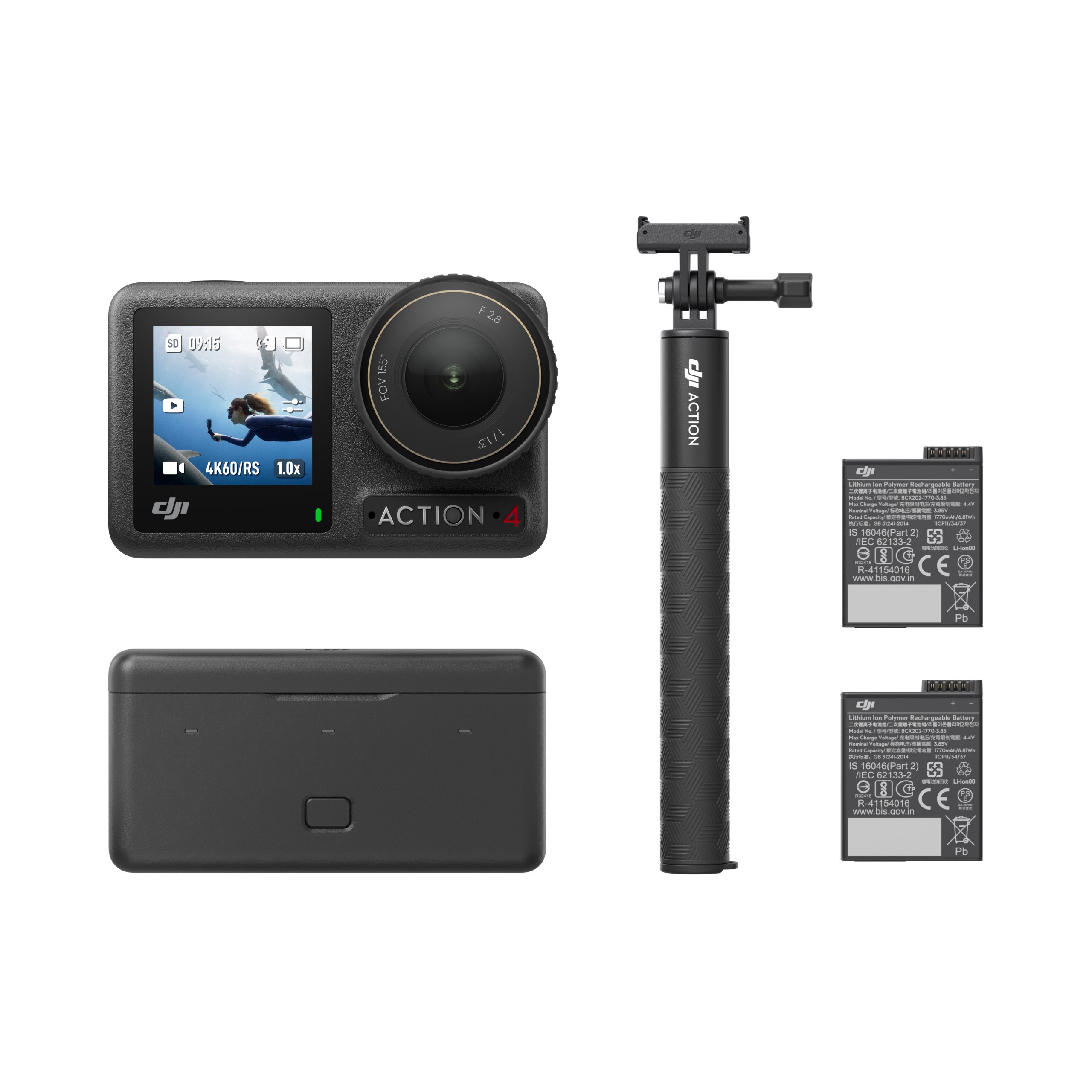 DJI Osmo Action 4 Adventure Combo, , large image number 0