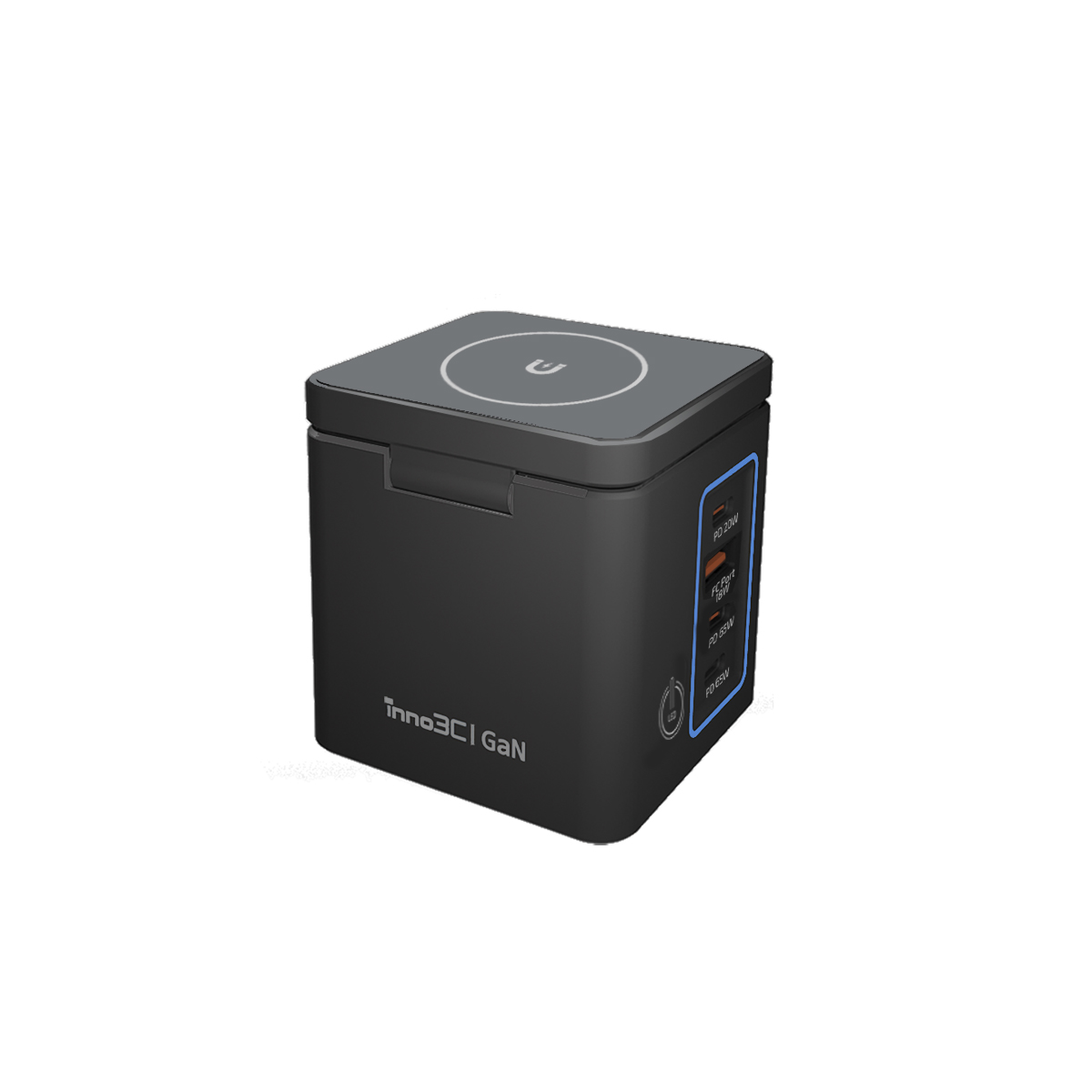 inno3C 105W Qi2 + GaN 六合一無線快速充電座 image number 1