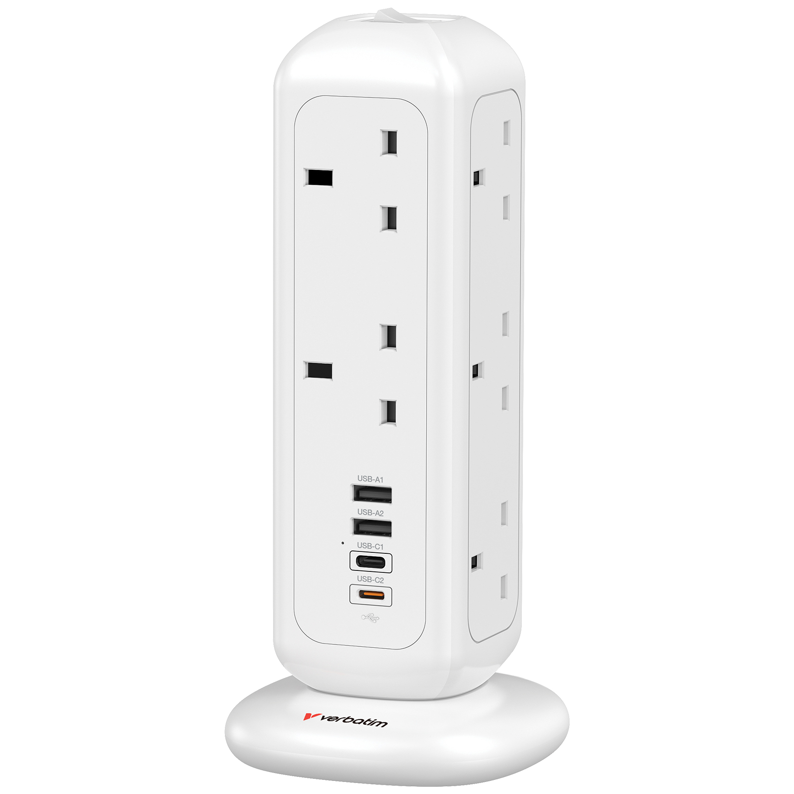Verbatim Power Tower UK Plug 35W White