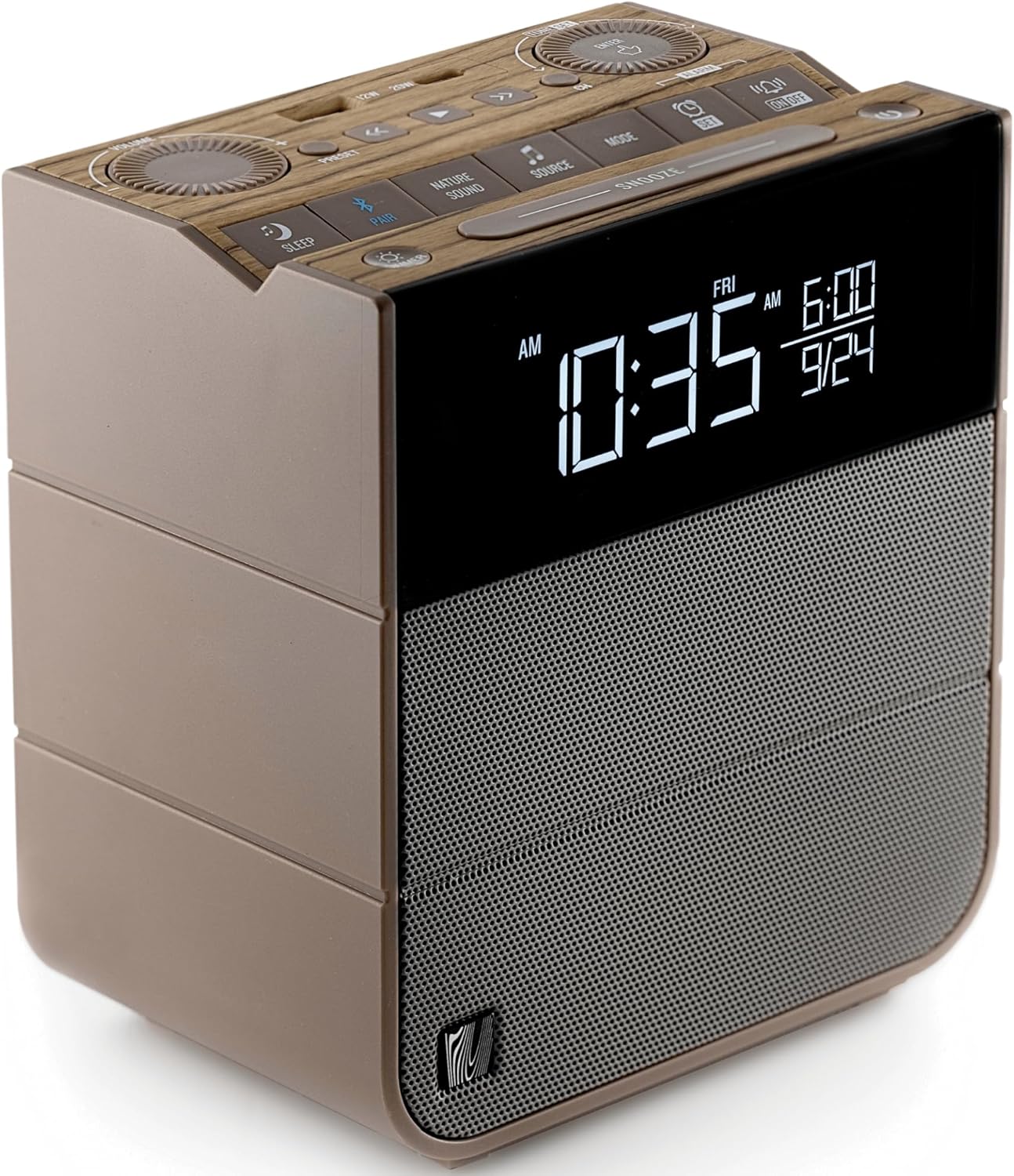 SOUNDFREAQ Sound Rise II 藍牙鬧鐘音箱 木質色 image number 0