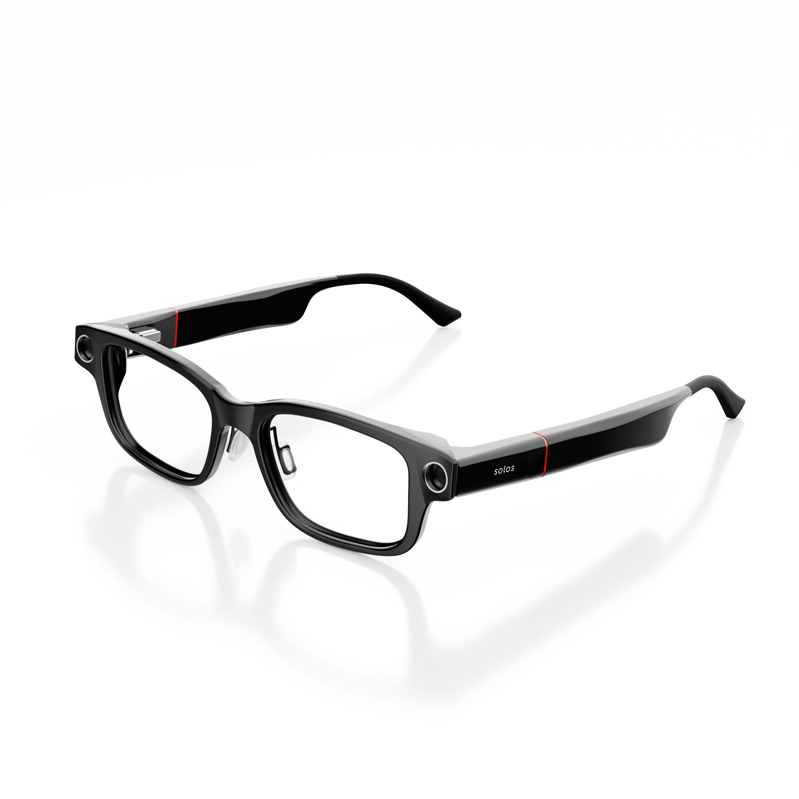 Solos AirGo V Smartglasses - KRYPTON 2 - Shiny Black