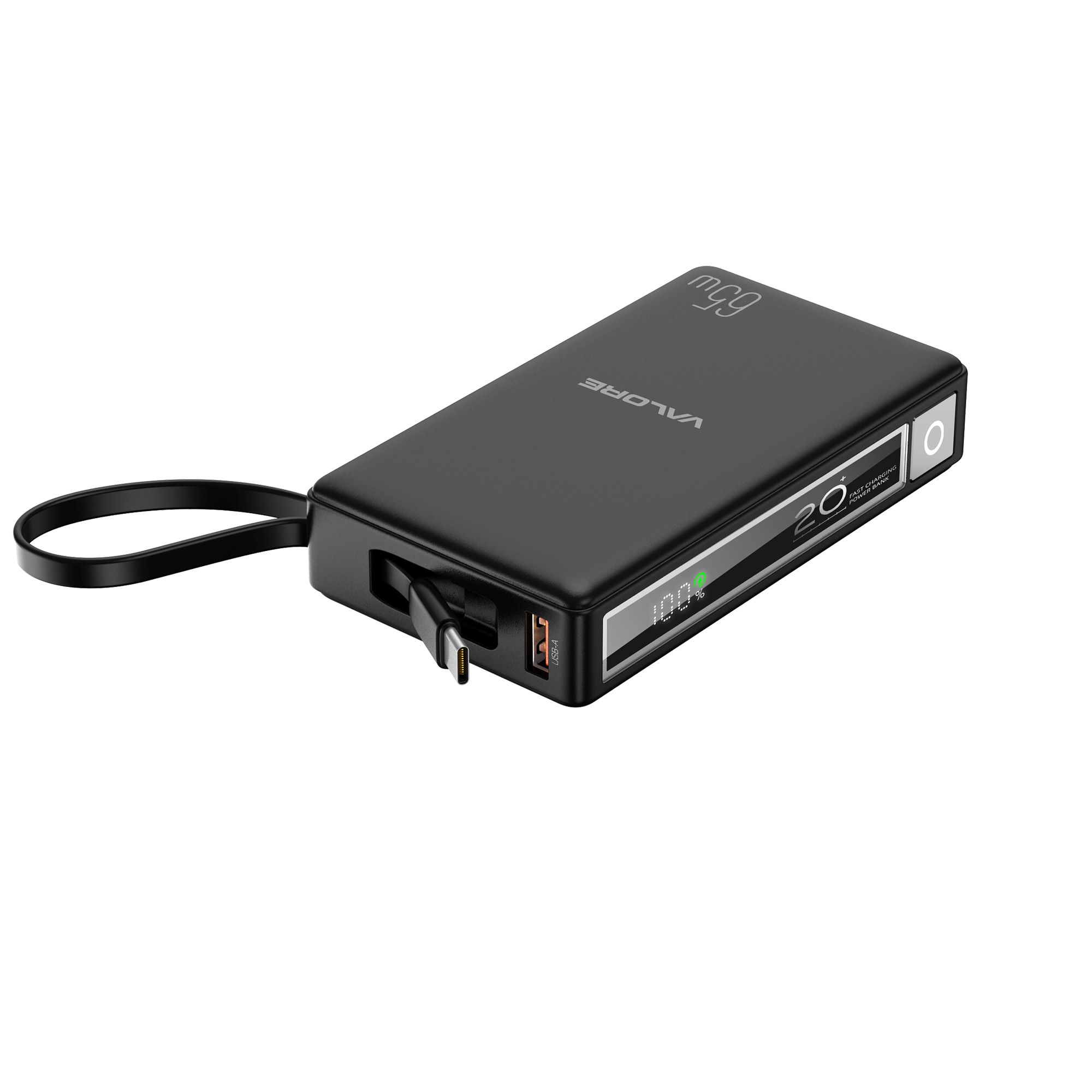Valore PD35 PD65W 20000mAh Full Function Power Bank - Black, , large image number 1