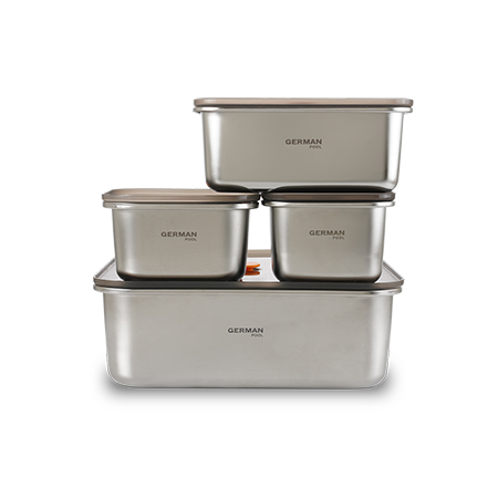 德國寶 FreshLock可微波不銹鋼保鮮盒 SSB-SET4 image number 2