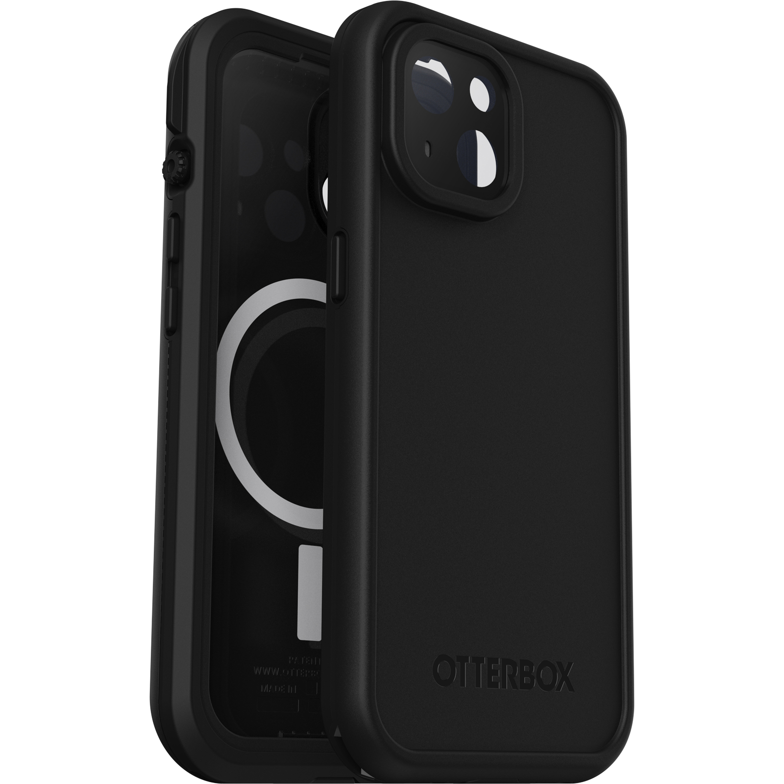 OtterBox iPhone 15 Frē MagSafe 系列保護殼 (黑色) image number 3