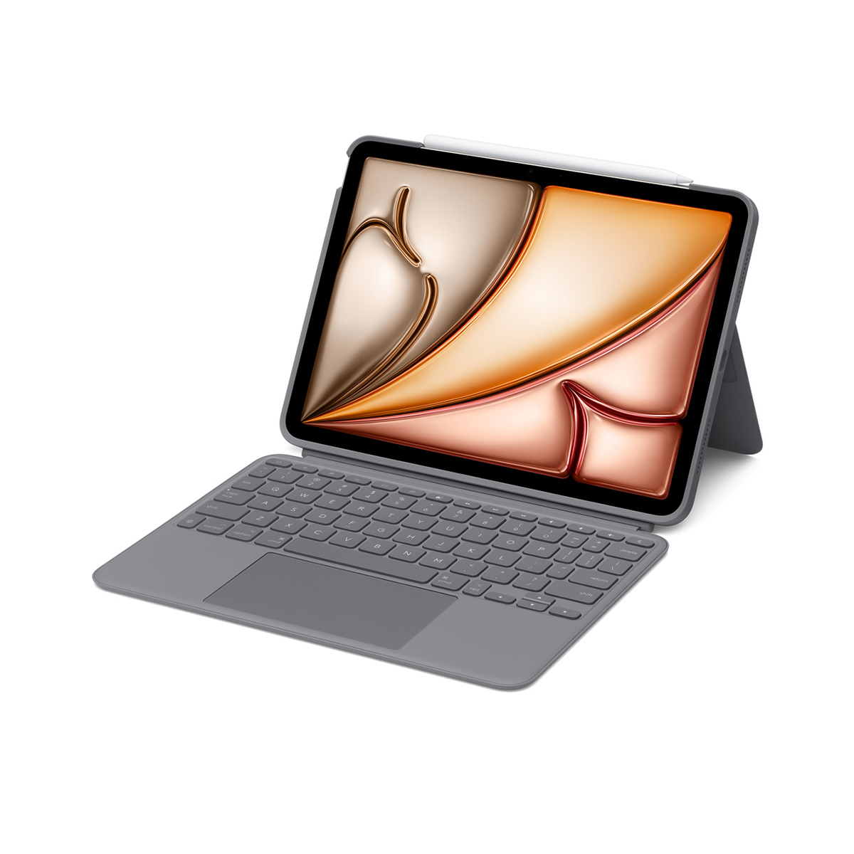 Logitech Combo Touch 保護殼 (適用於 iPad Air 11-inch M2) - 石墨灰色 image number 0