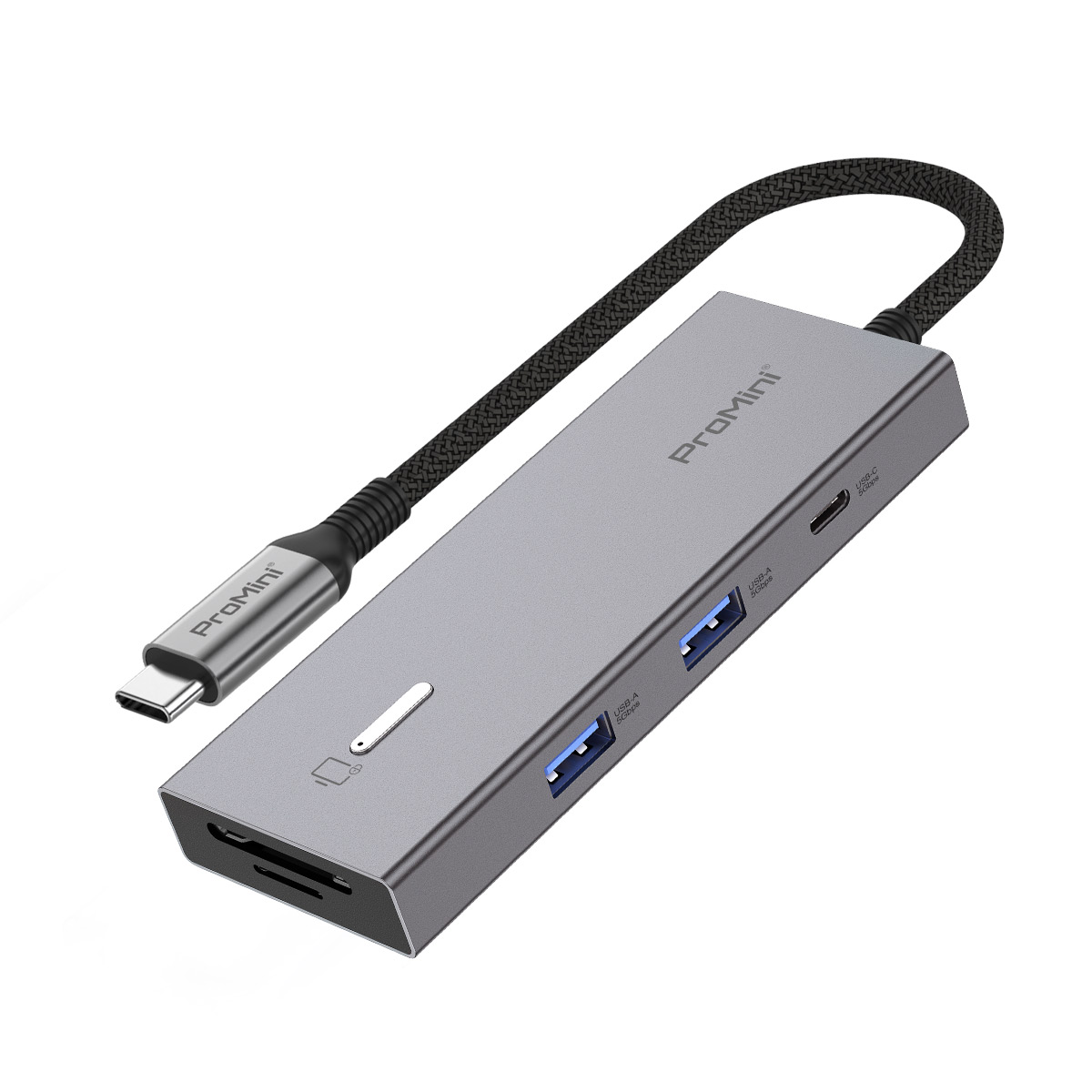 Magic-Pro - ProMini CH9T 9-in-1 USB-C Hub Station - Gray, , large image number 1
