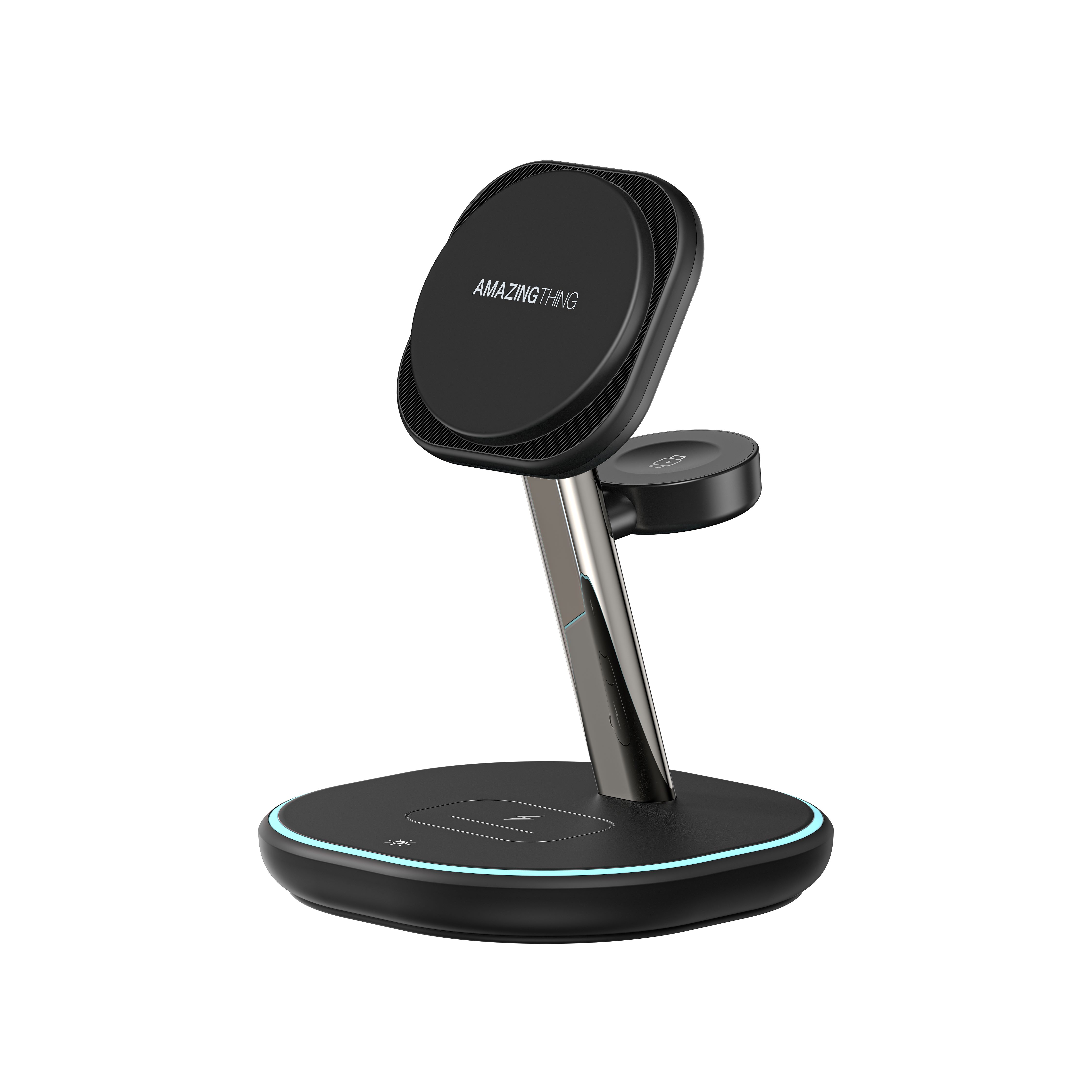 Amazingthing Thunder Pro Mag三合一 充電站-黑 image number 1
