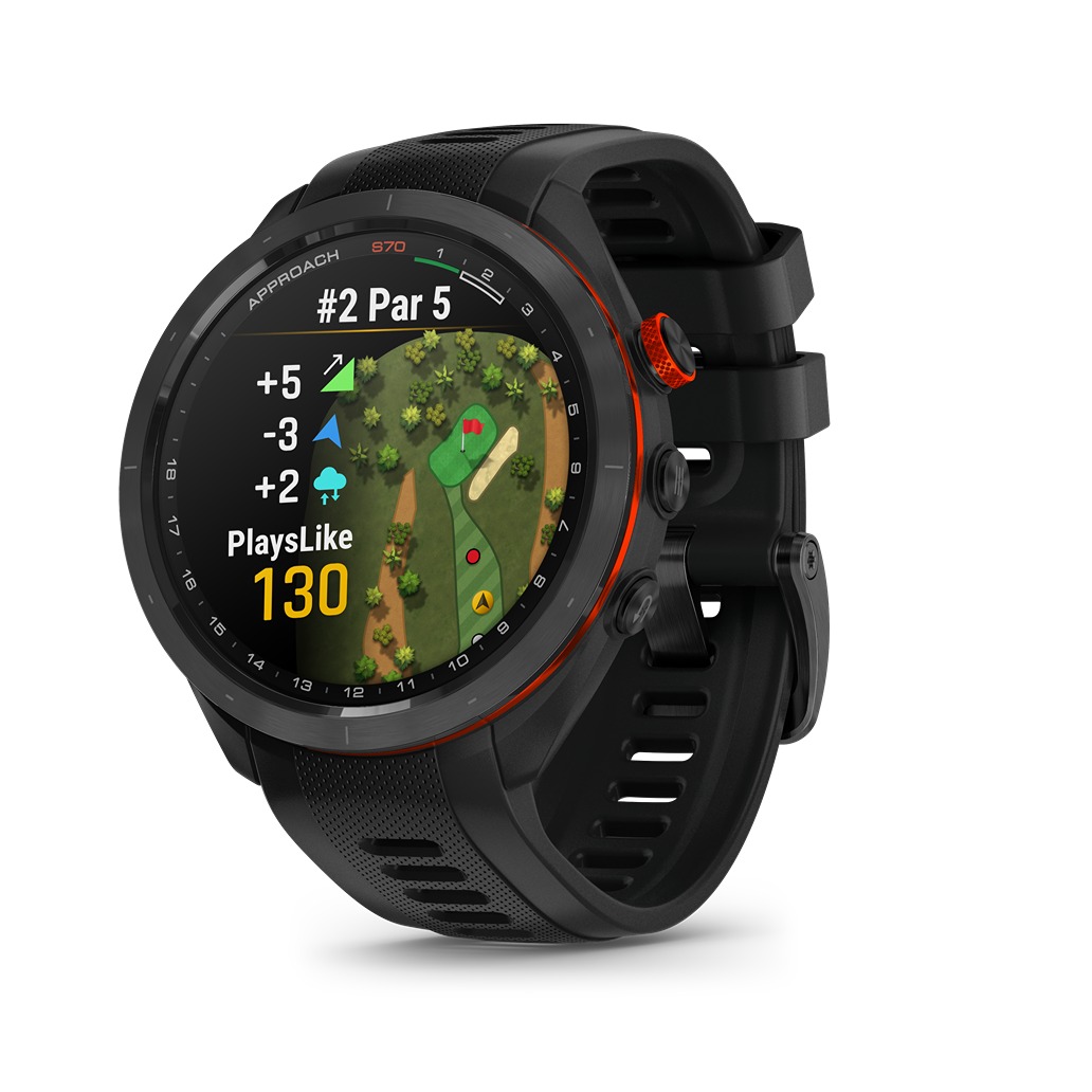 Garmin - APPROACH S70 高爾夫腕錶 (黑色) image number 0