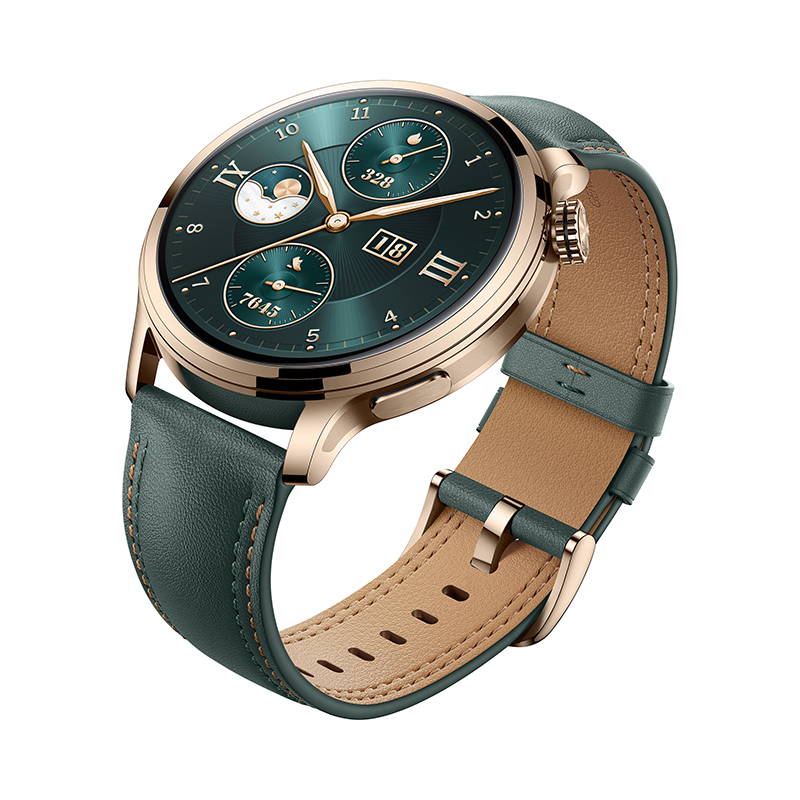 HONOR Watch 4 Pro Green (Leather Strap), , large image number 3