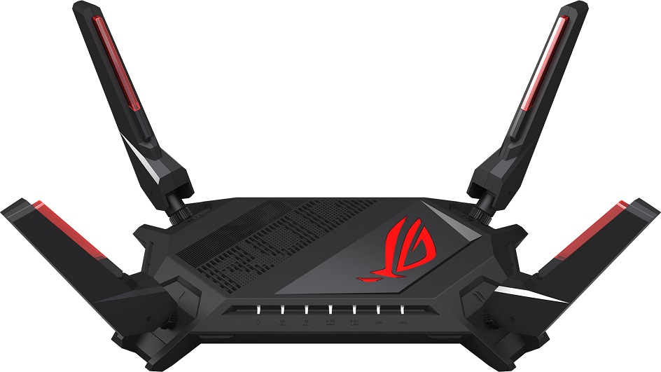 Asus - ROG Rapture GT-AX6000 Dual-Band WiFi 6 (802.11ax) Gaming Router (Black)