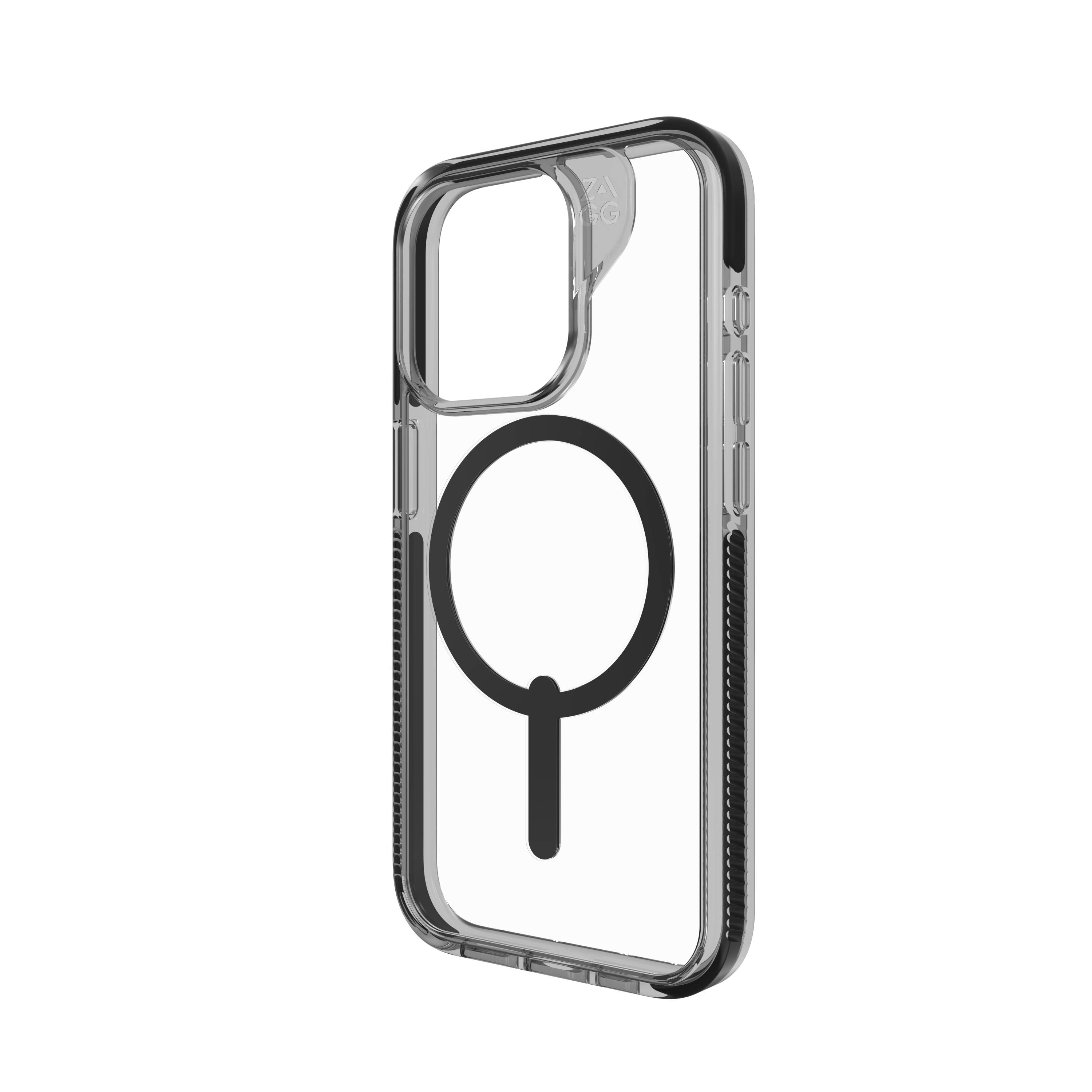 ZAGG Santa Cruz Snap Case (MagSafe) iPhone 15 Pro Max ClearBlack, Clear Black, large image number 2