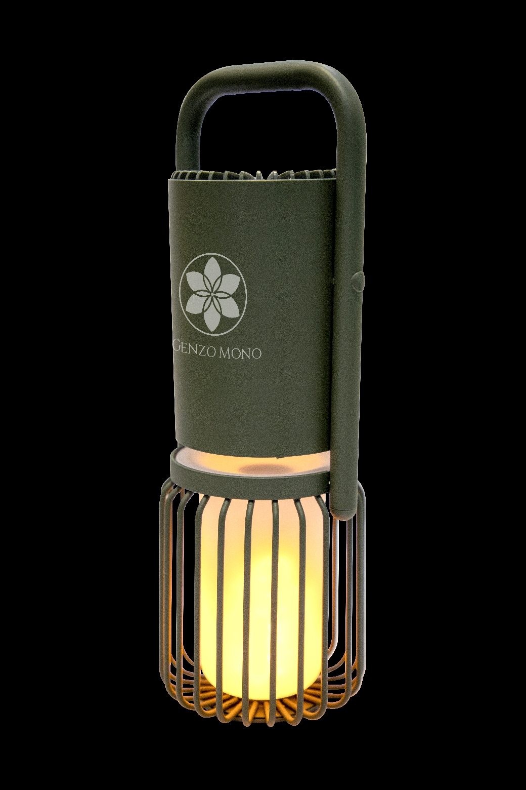 Genzo Mono GM-GLSP8000 4 In 1 Outdoor Camping Light (Army Green), , small image number 1