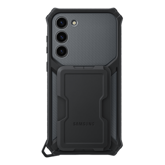 Samsung Galaxy S23+ 軍規型多功能保護殼 黑色