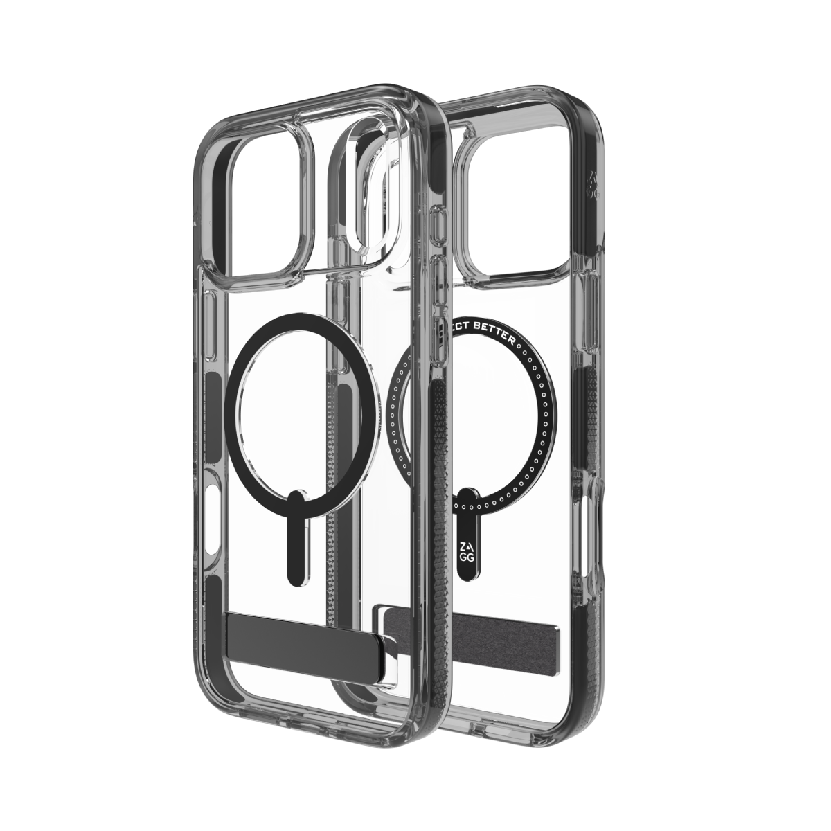 ZAGG Santa Cruz with KickStand (Graphene) iPhone 17 Pro Max Phone Case Jet Black, , large image number 1