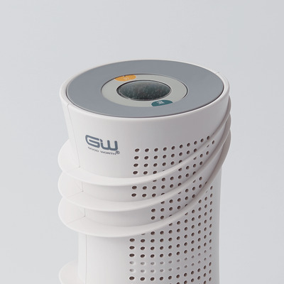 GW水玻璃分離式無線除濕機主機優惠套裝 (白色) image number 2