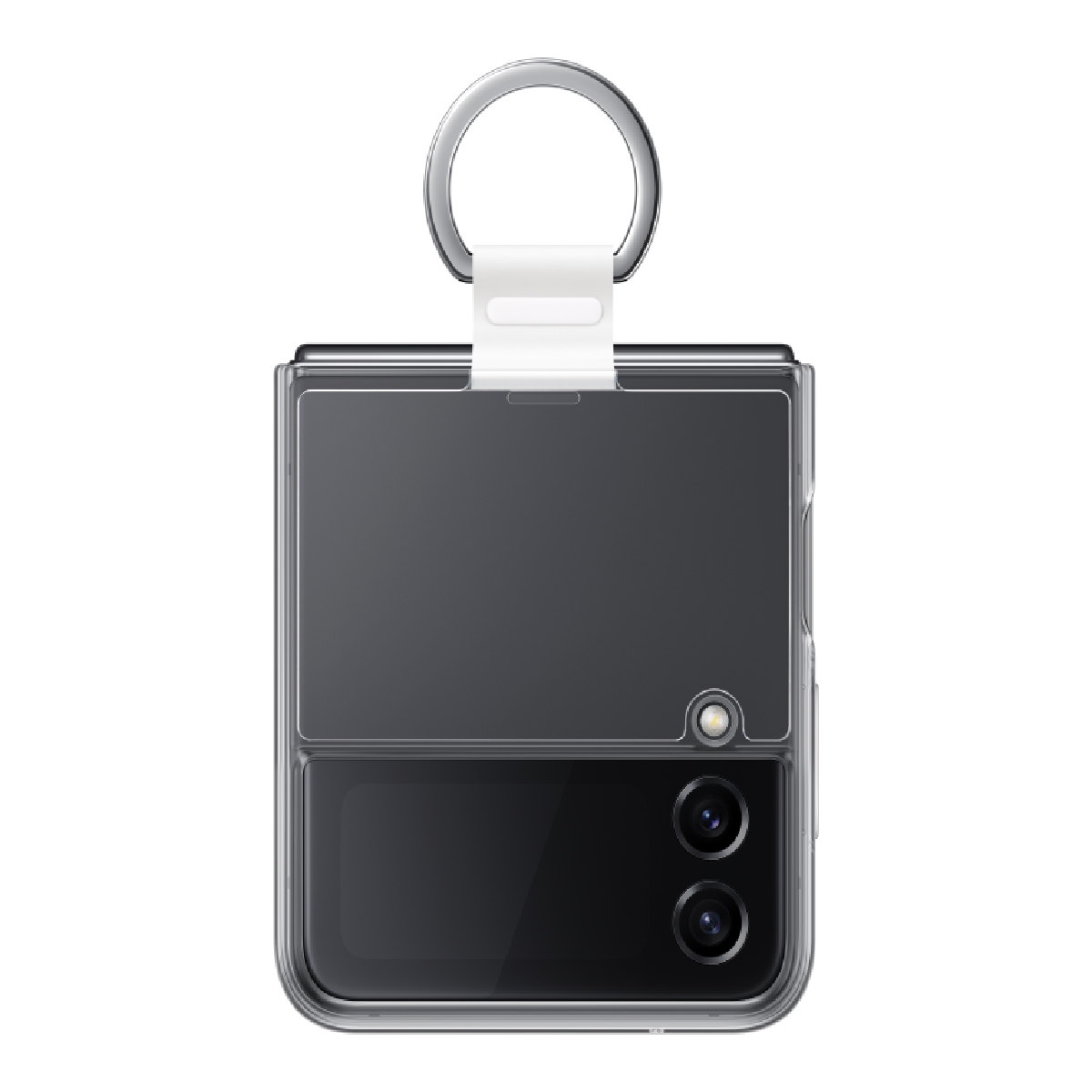 Samsung Galaxy Z Filp4 5G 透明保護殼(附指環扣)