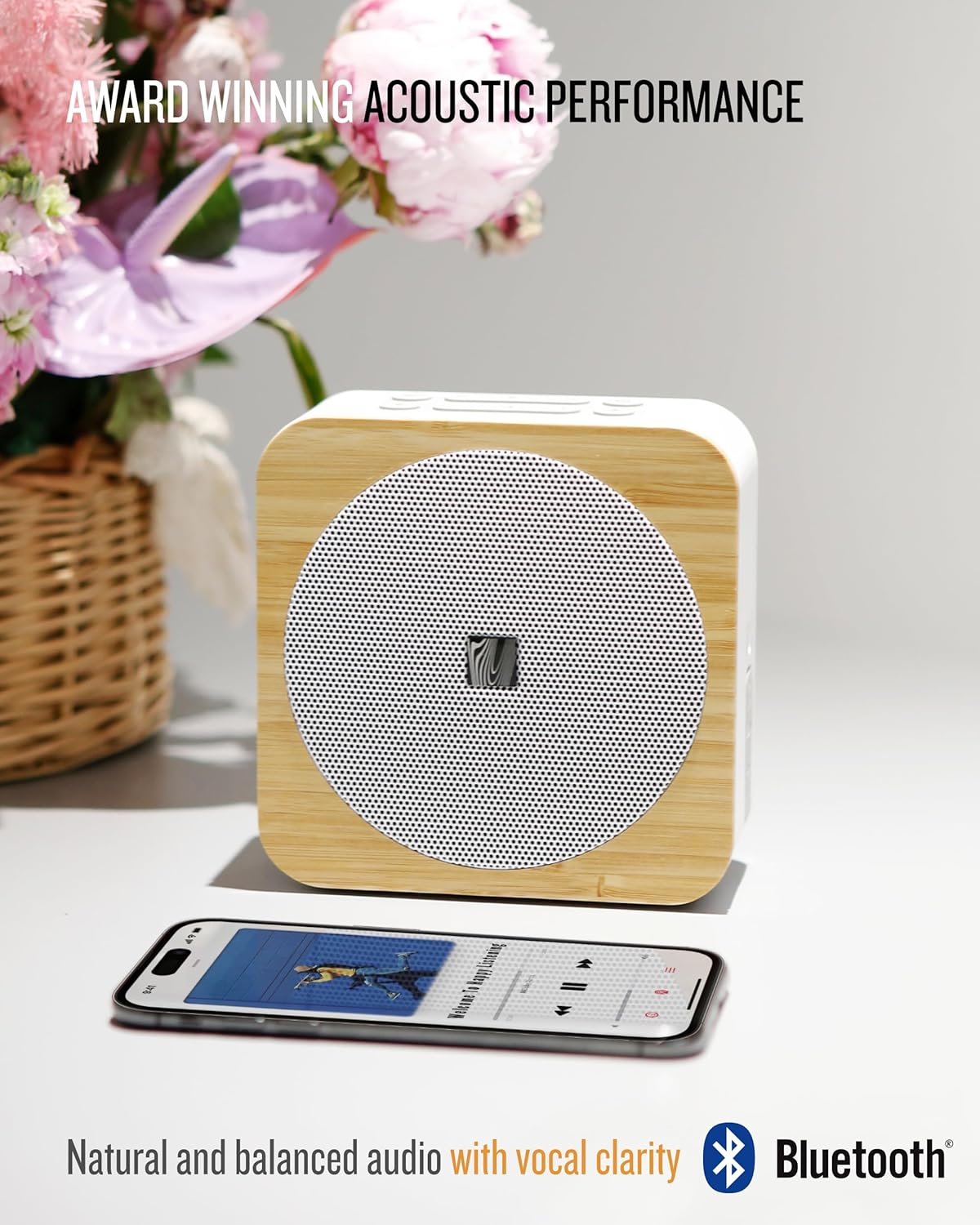 SOUNDFREAQ Sound Spot II Bluetooth Wireless Speaker White, , large image number 1