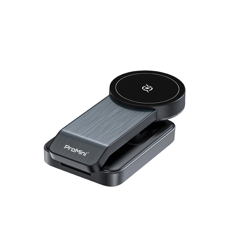 Magic-Pro ProMini MagW3F Magnetic 3 in 1 Wireless Charger with power adaptor