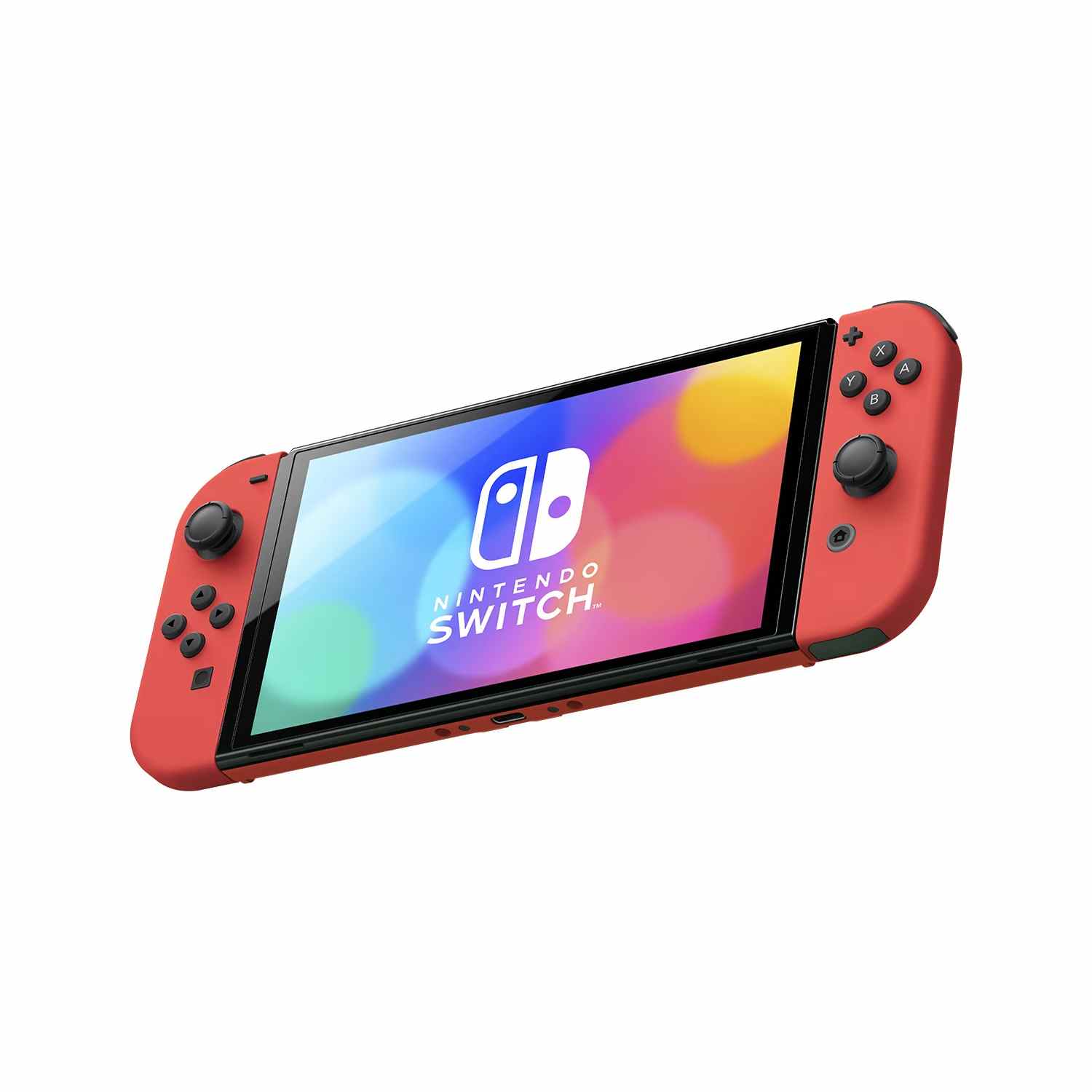 Nintendo Switch遊戲主機- 「Nintendo Switch（OLED款式） 瑪利歐亮麗紅」, , large image number 5