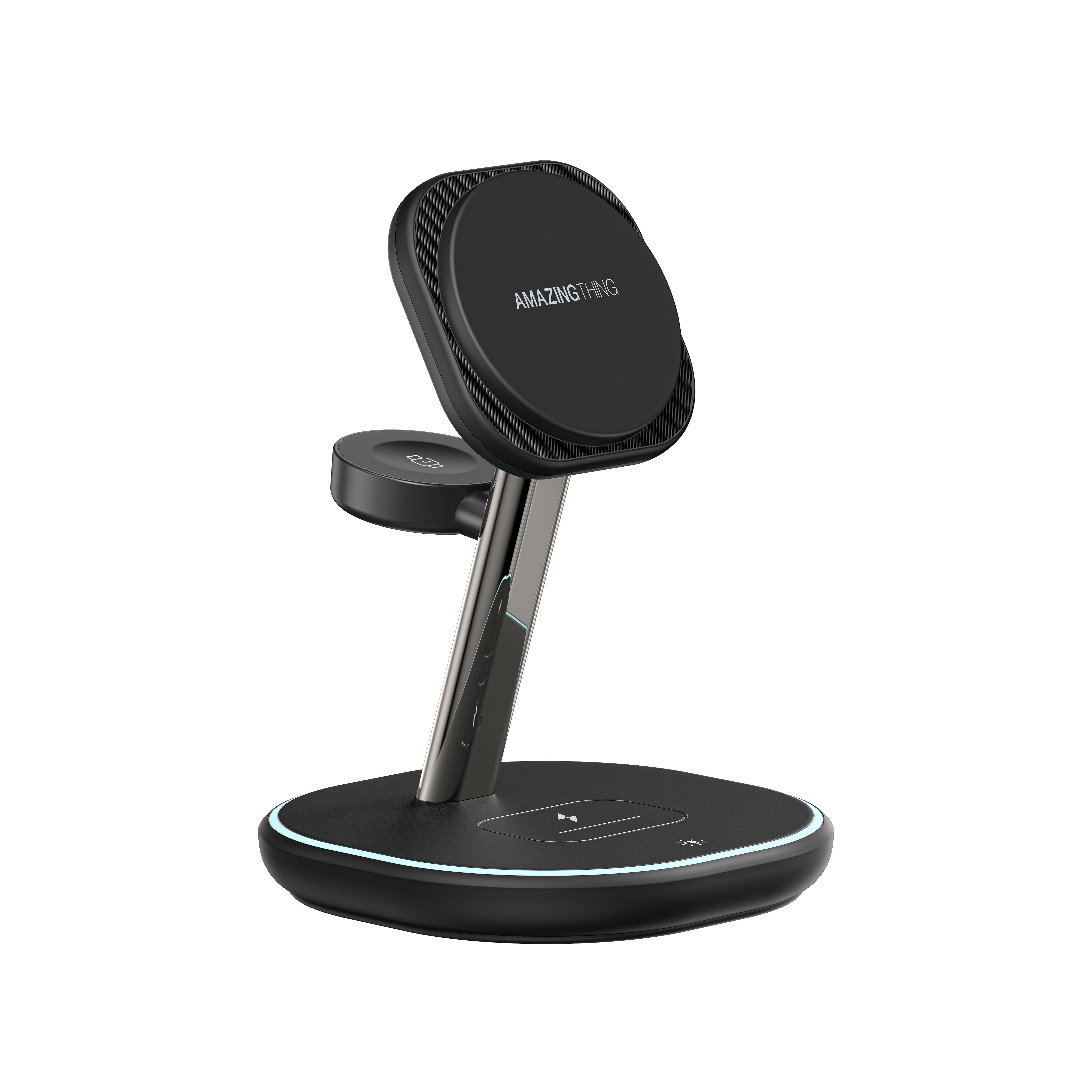 Amazingthing Thunder Pro Mag三合一 充電站-黑 image number 2