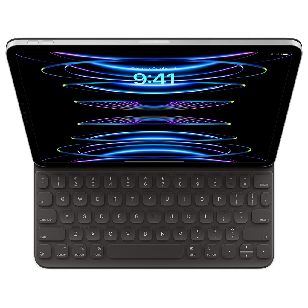 Apple 智慧型摺套連鍵盤適用於 iPad Pro 11 吋 (第 4 代) 及 iPad Air 11 吋 (M2) - 美式英文 image number 1