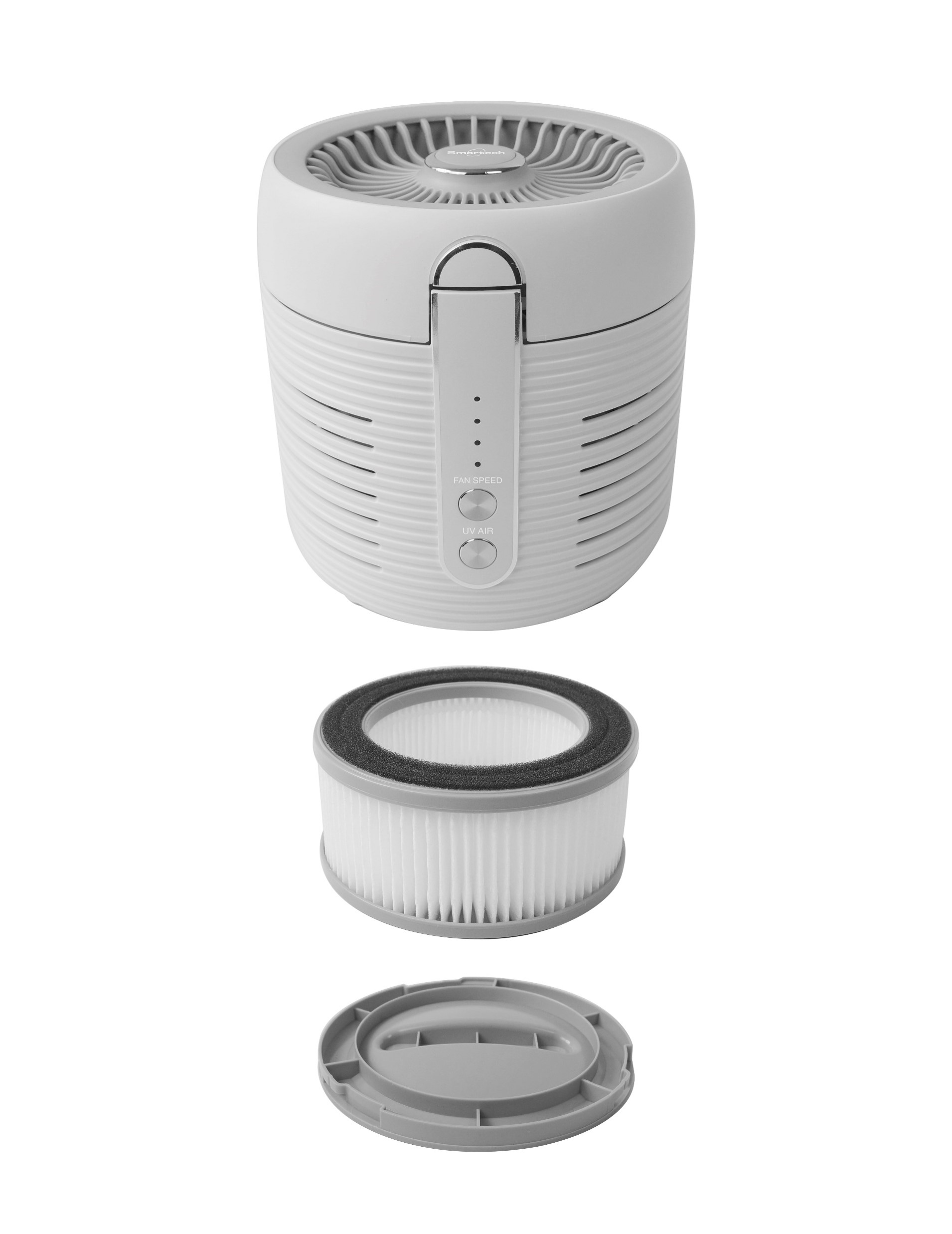 Smartech Round Air 2合1 循環風扇及UV HEPA空氣淨化機 (白色) image number 3