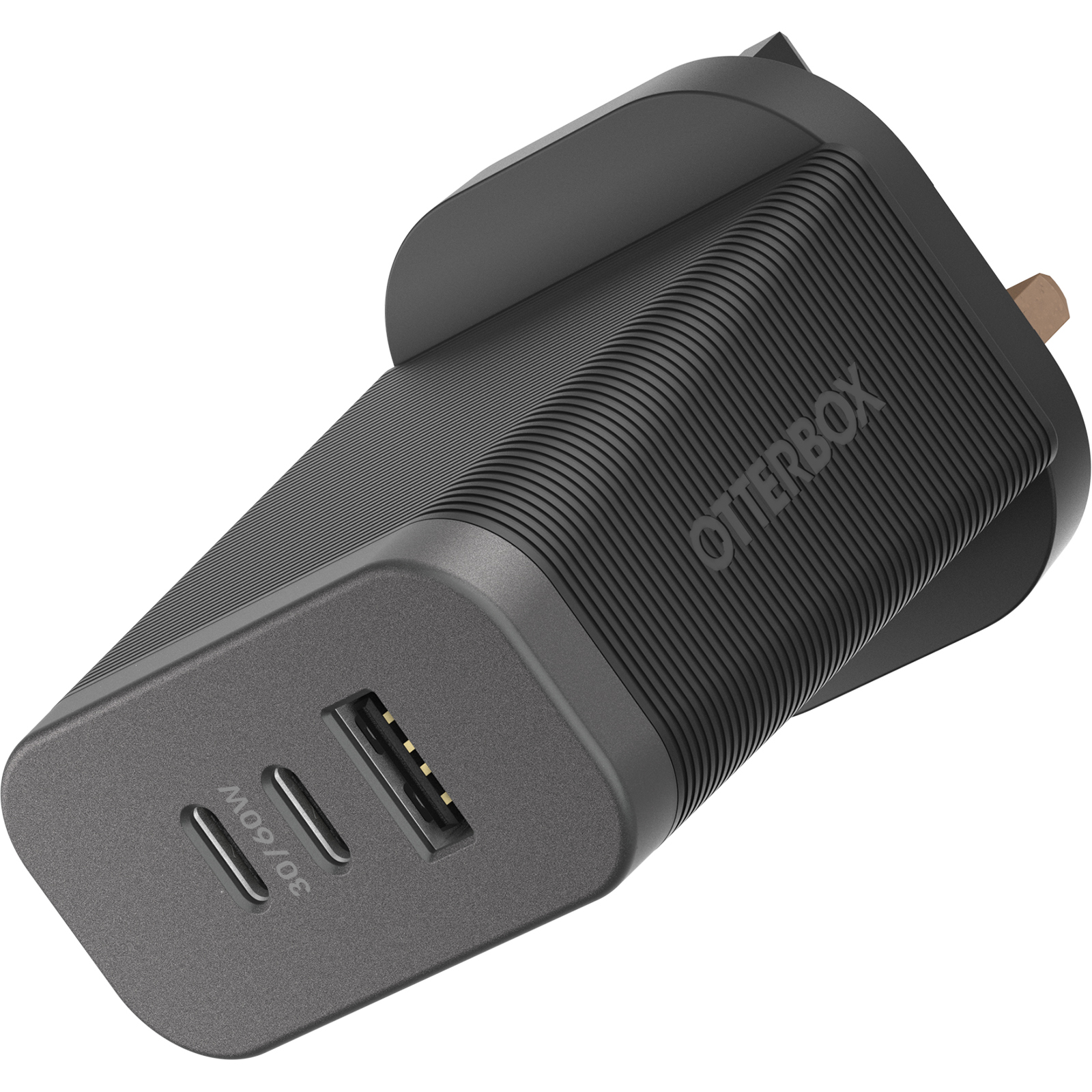 OtterBox Premium Pro 3-Port 72W GaN Wall Charger (Nightshade), , small image number 3
