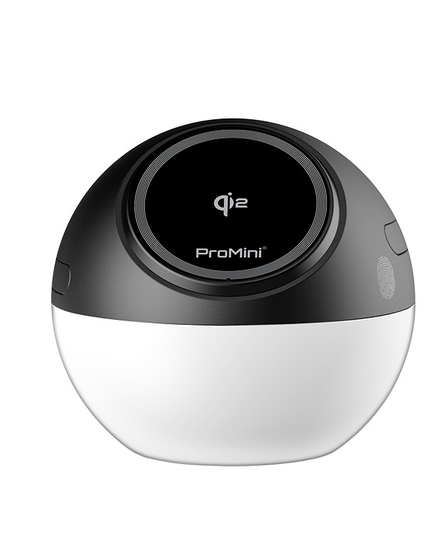 Magic-Pro - ProMini Cyber S 22.5W Qi2官方認證磁吸三合一無線快速充電座連火牛 - 黑色 image number 0