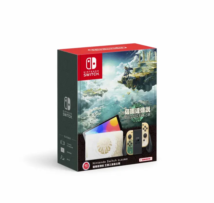 Nintendo Switch（OLED款式） 薩爾達傳說 王國之淚版主機 image number 3