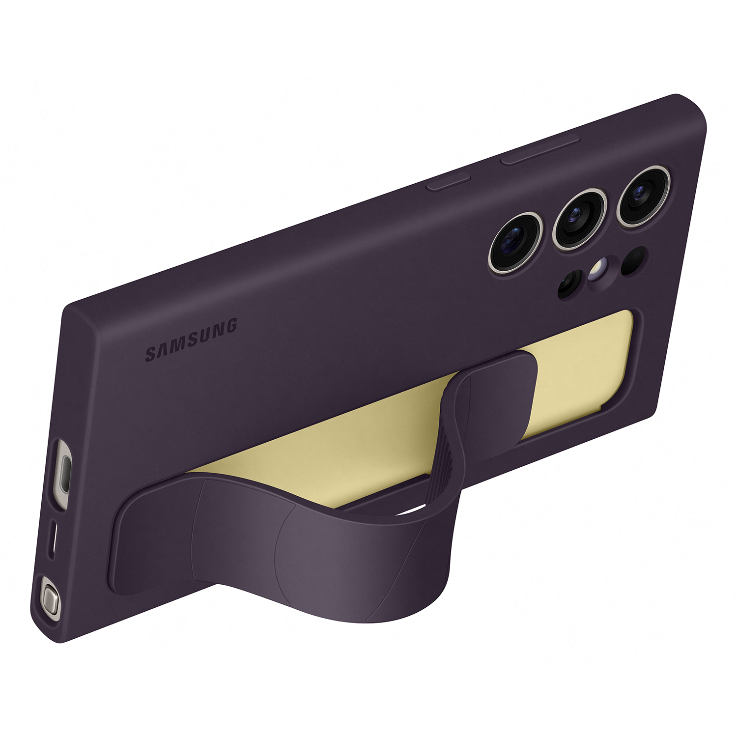 Samsung Galaxy S24 Ultra Standing Grip Case Dark Violet, Dark Violet, large image number 1