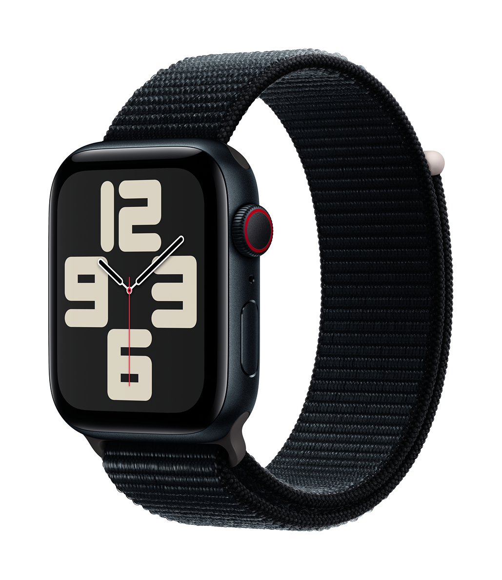 Apple Watch SE (第2代) (GPS + 流動網絡) 44 毫米鋁金屬錶殼及